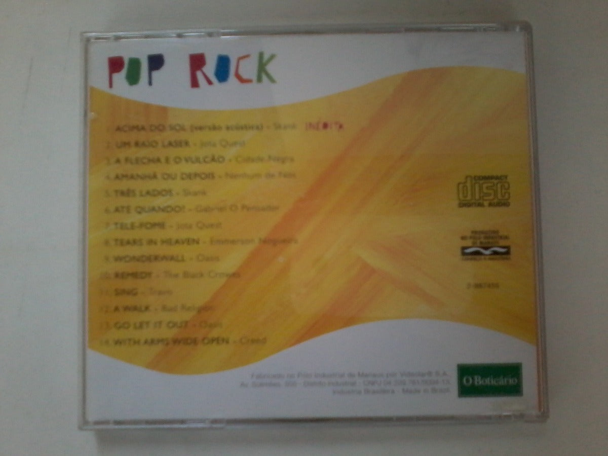 Cd Pop Rock Gravações Originais