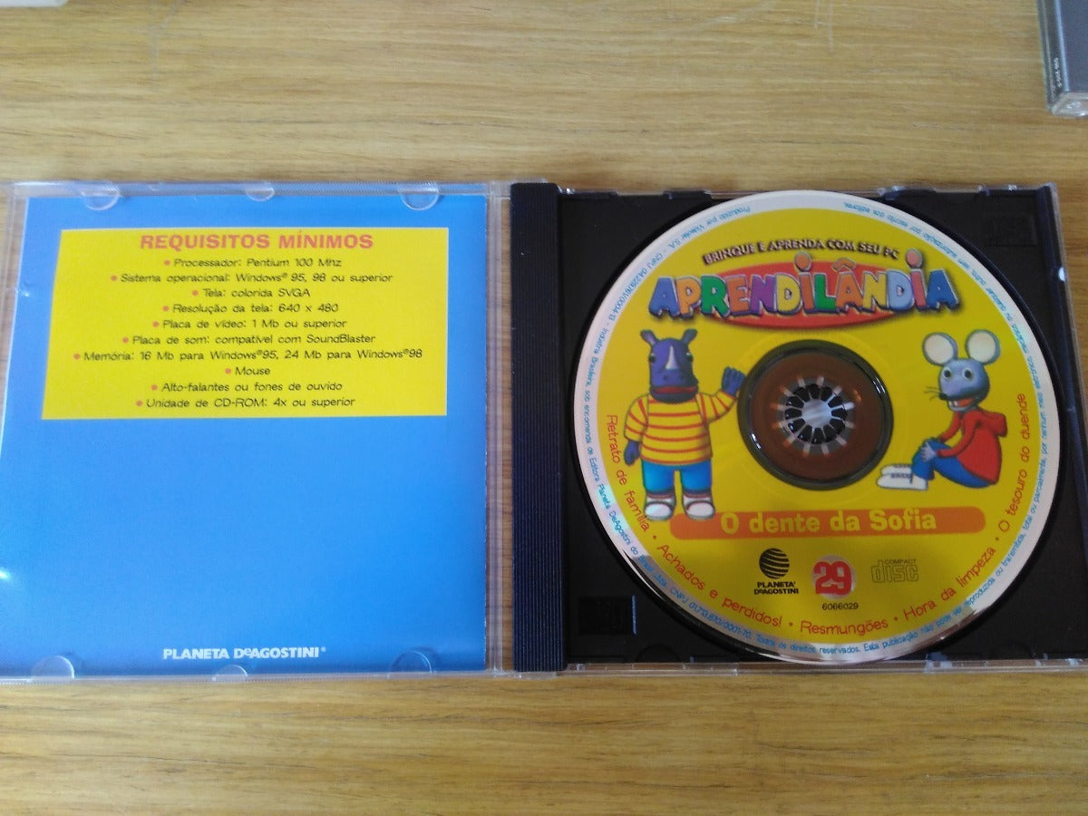 Cd Infantil Aprendilândia O Dente Da Sofia