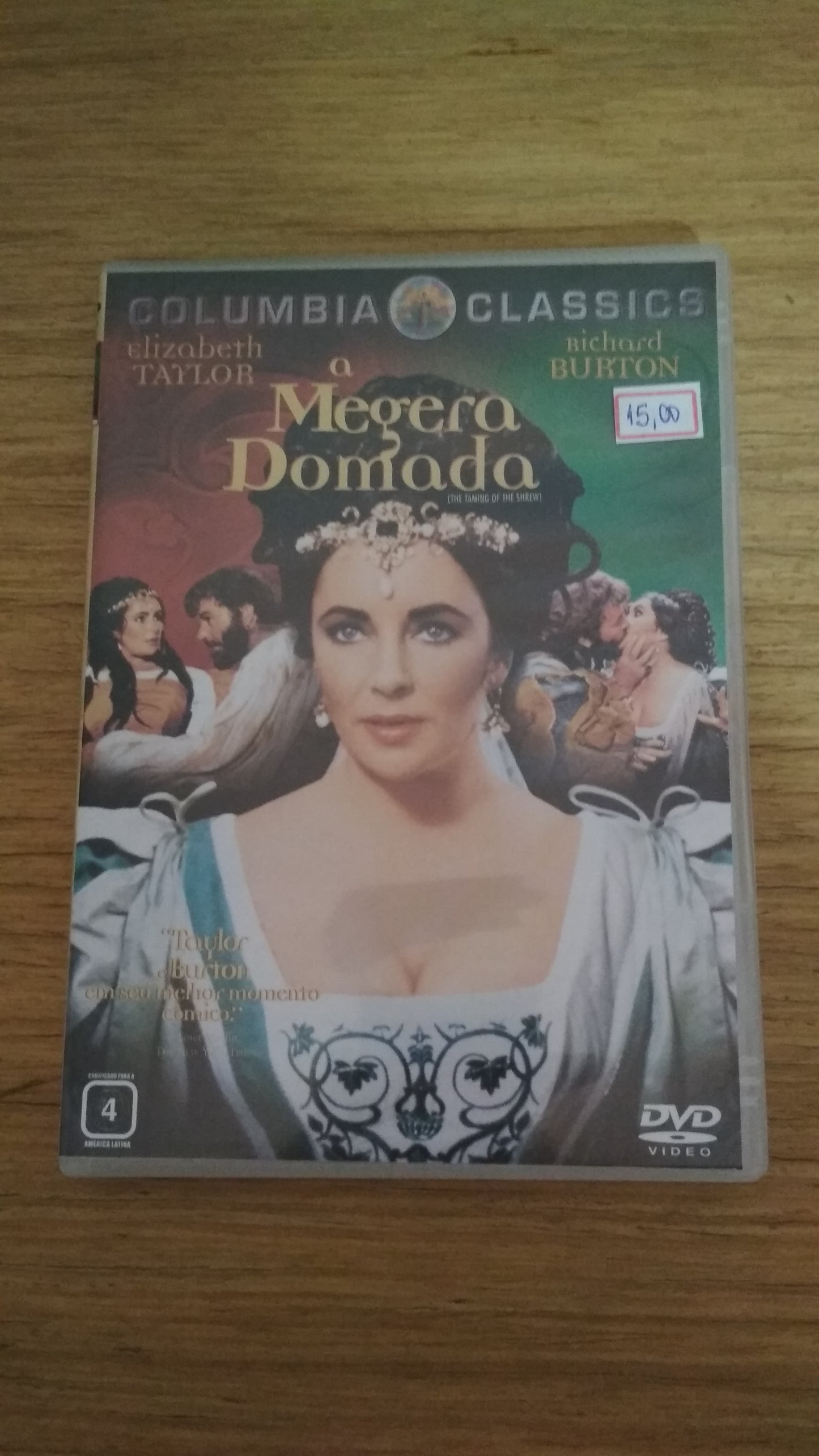 DVD Filme A Megera Domada