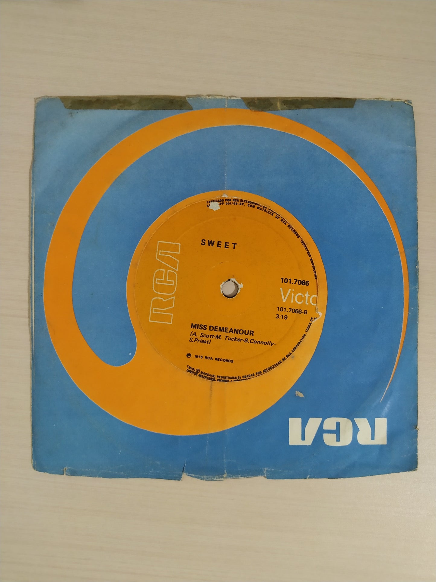 Vinil Compacto Sweet Fox On The Run