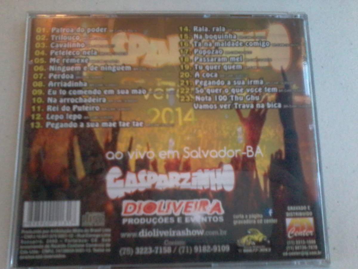 Cd Gasparzinho Verão 2014