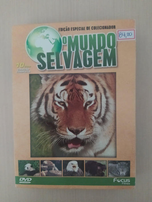 Dvd O Mundo Selvagem 10 Discos
