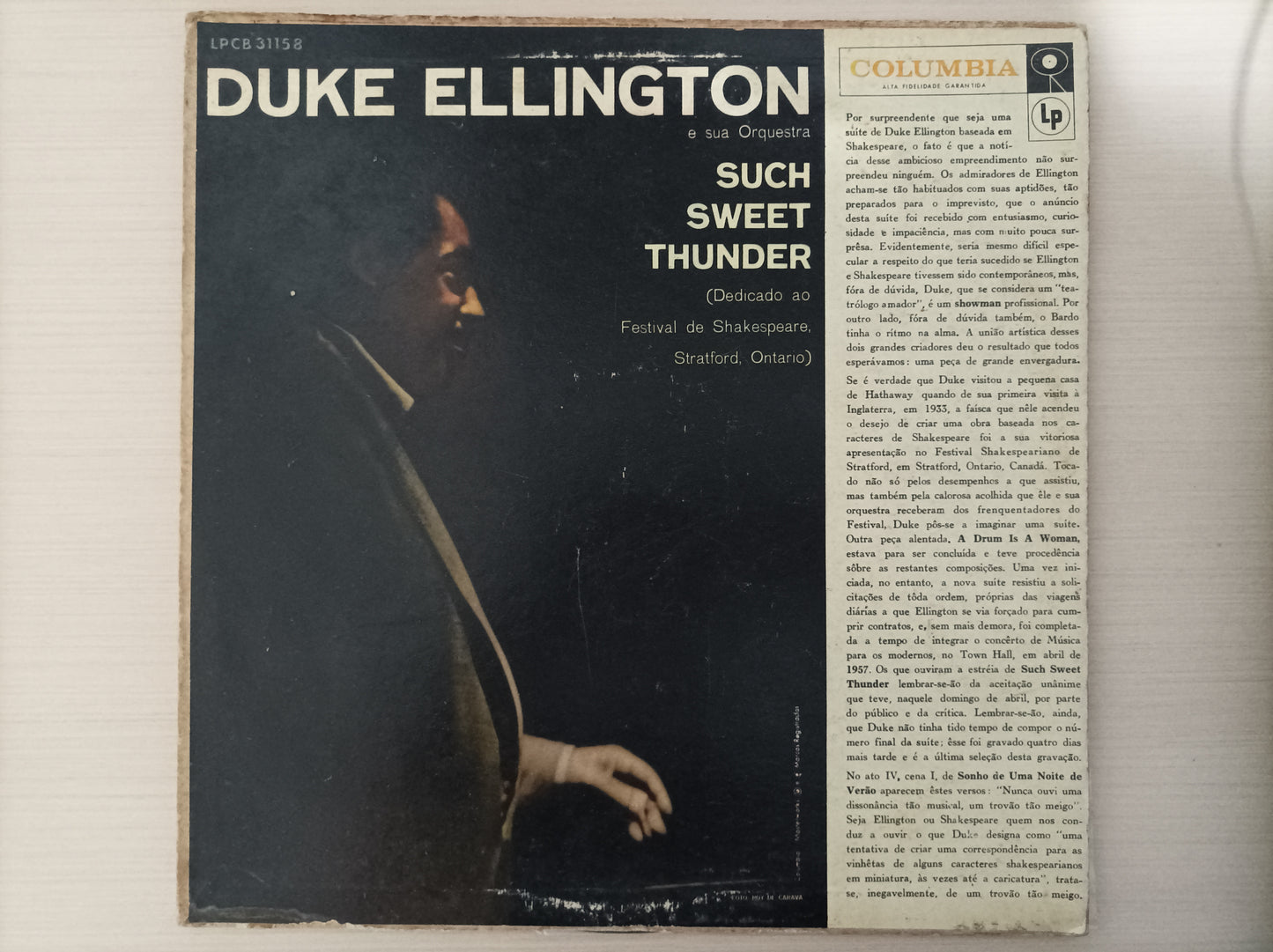Lp Vinil Duke Ellington Such sweet thunder
