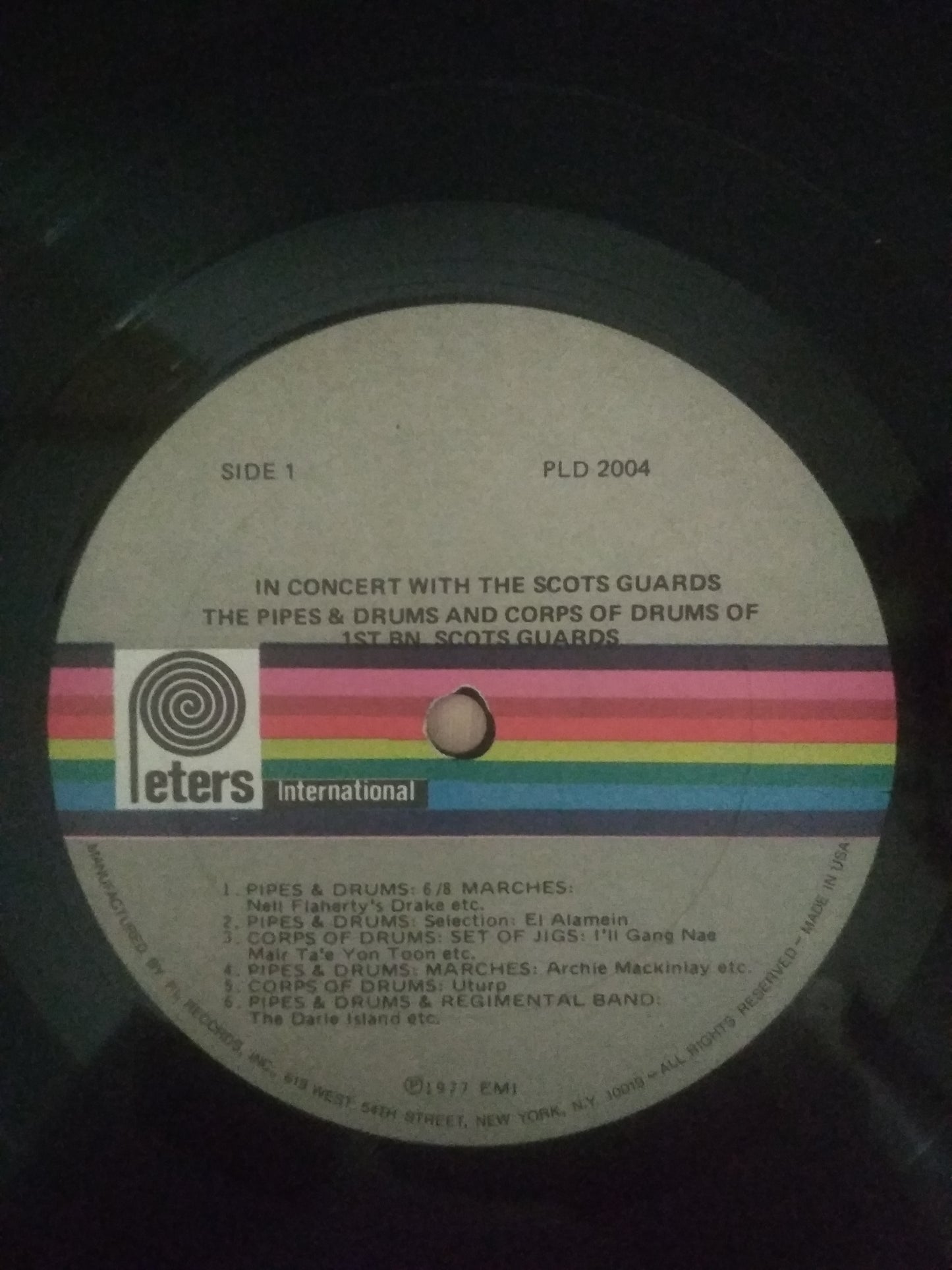 Lp Vinil 1st Battalion Scots Guards In Concert With