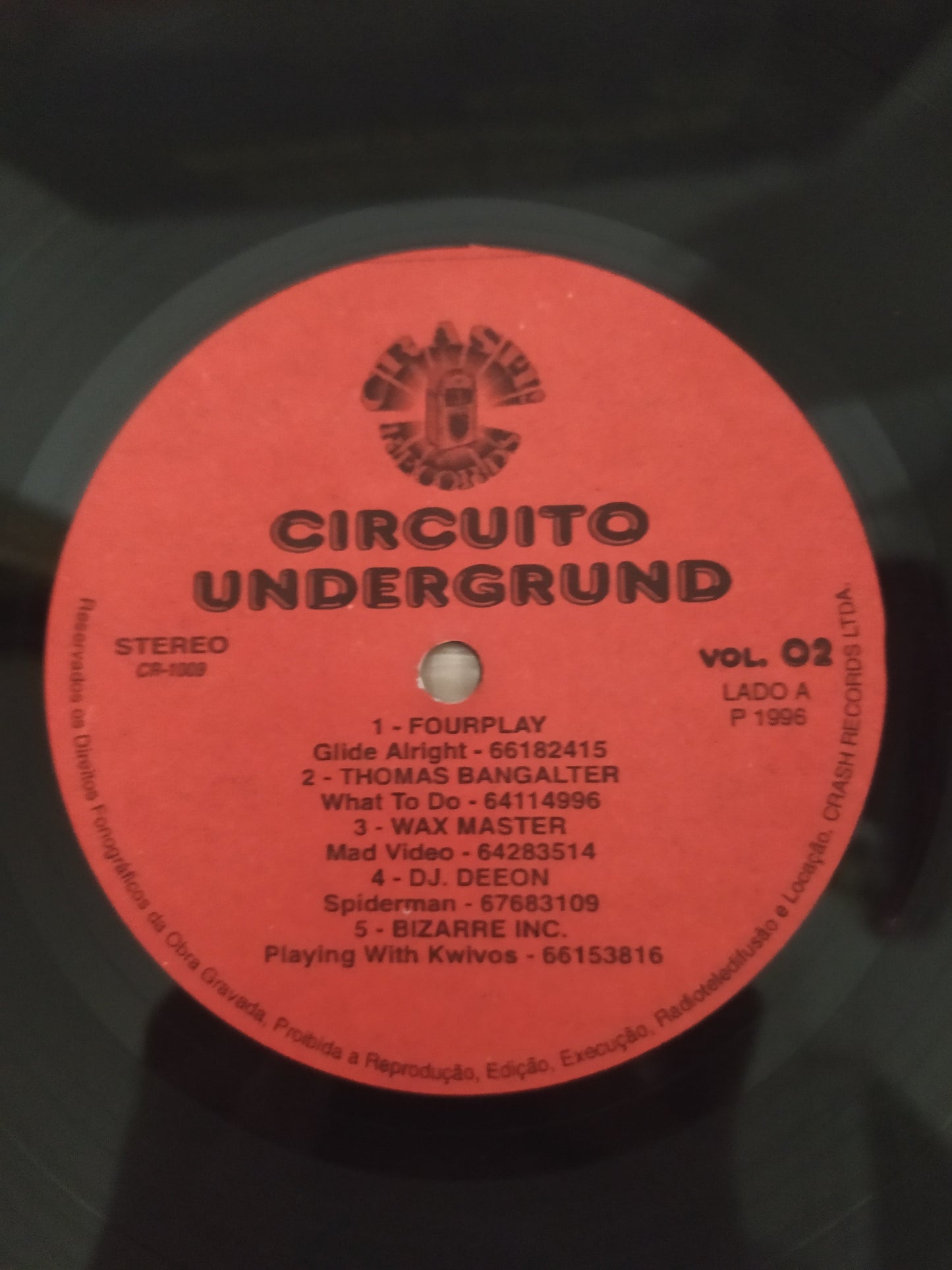 Lp Vinil Circuito Underground Vol. 2