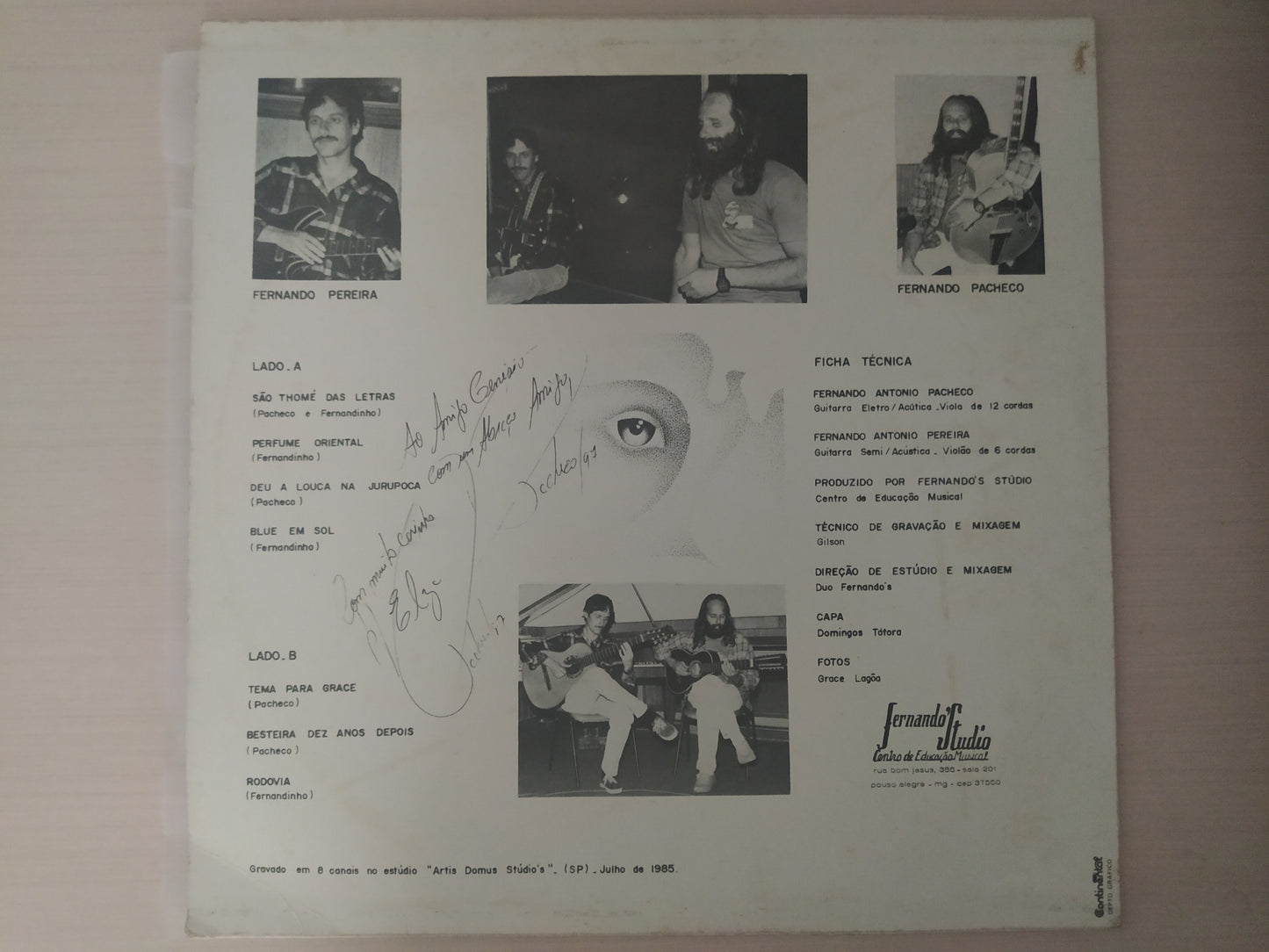 Lp Vinil Duo Fernando's Instrumental