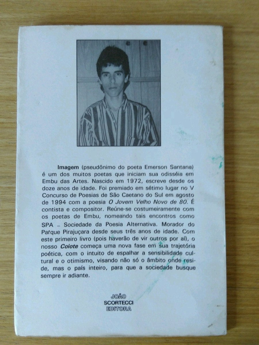 Livro Coitote Poesias Emerson Santana