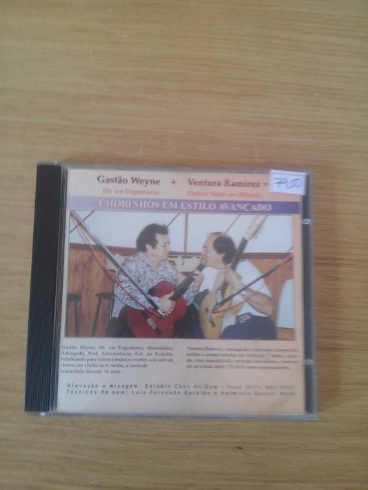 Cd Gastão Weyne Ventura Ramirez Chorinhos Em Estilo Avançado