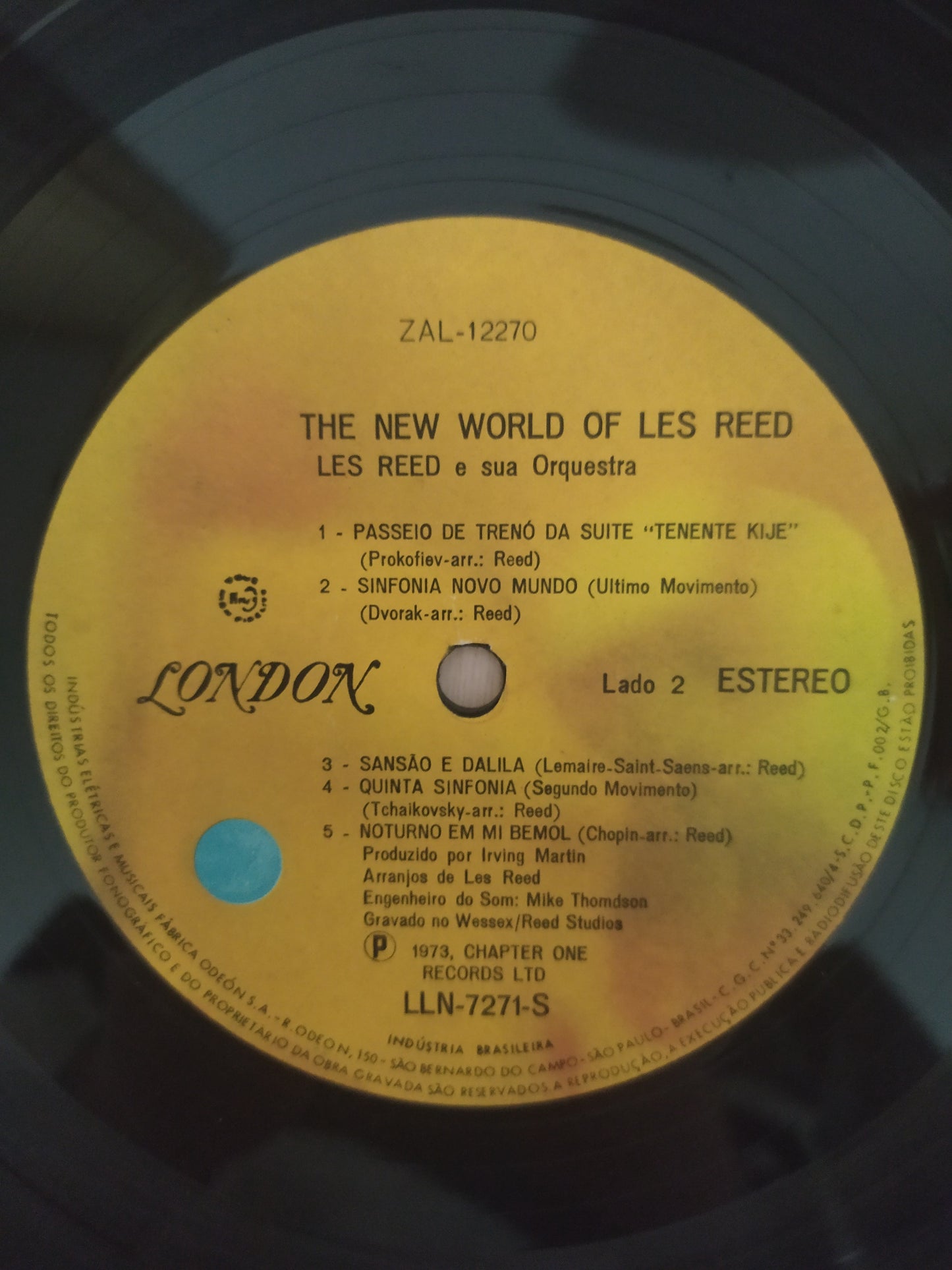 Lp Vinil Les Reed The New World Of