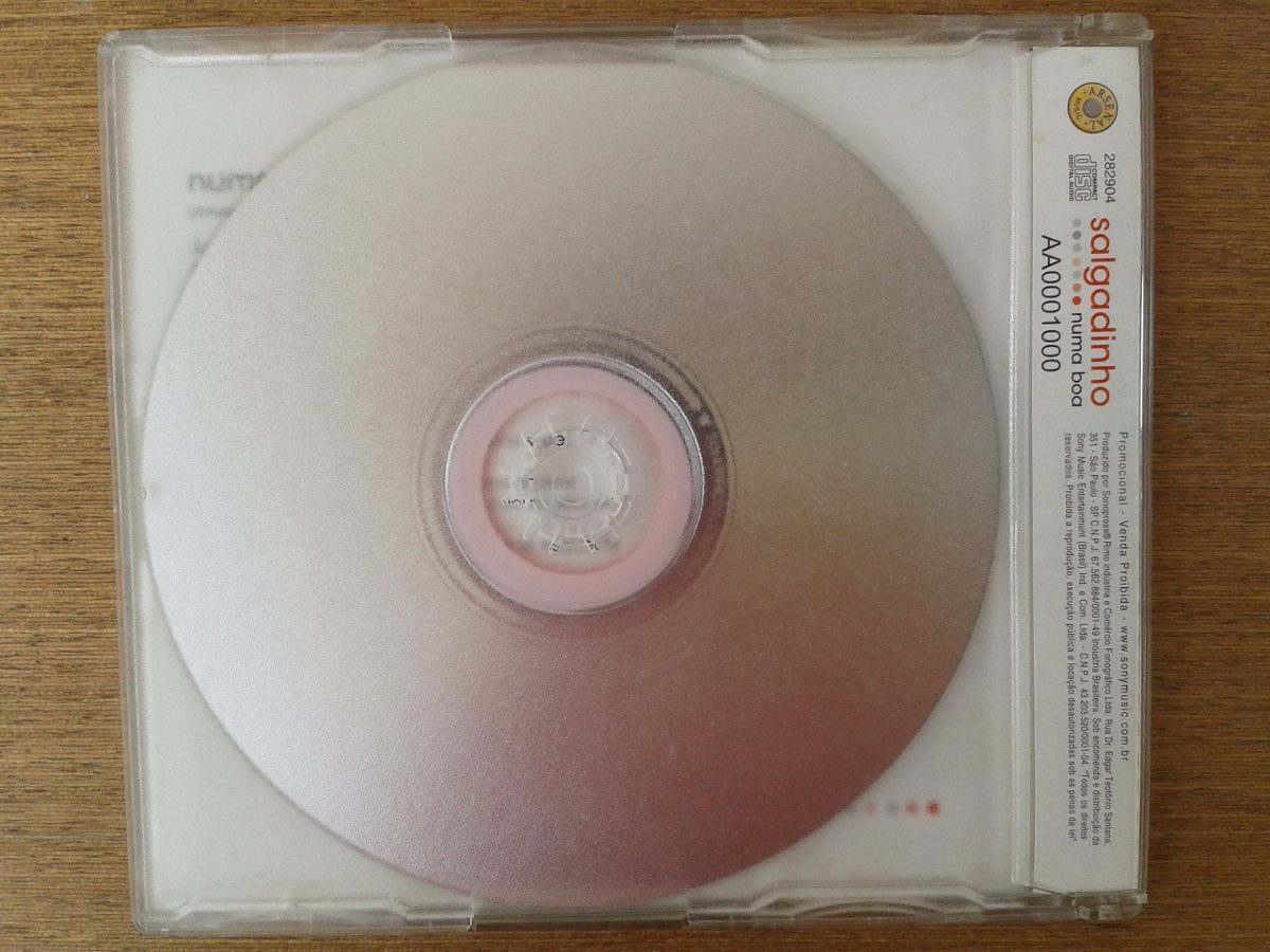 Cd Single Salgadinho Numa Boa