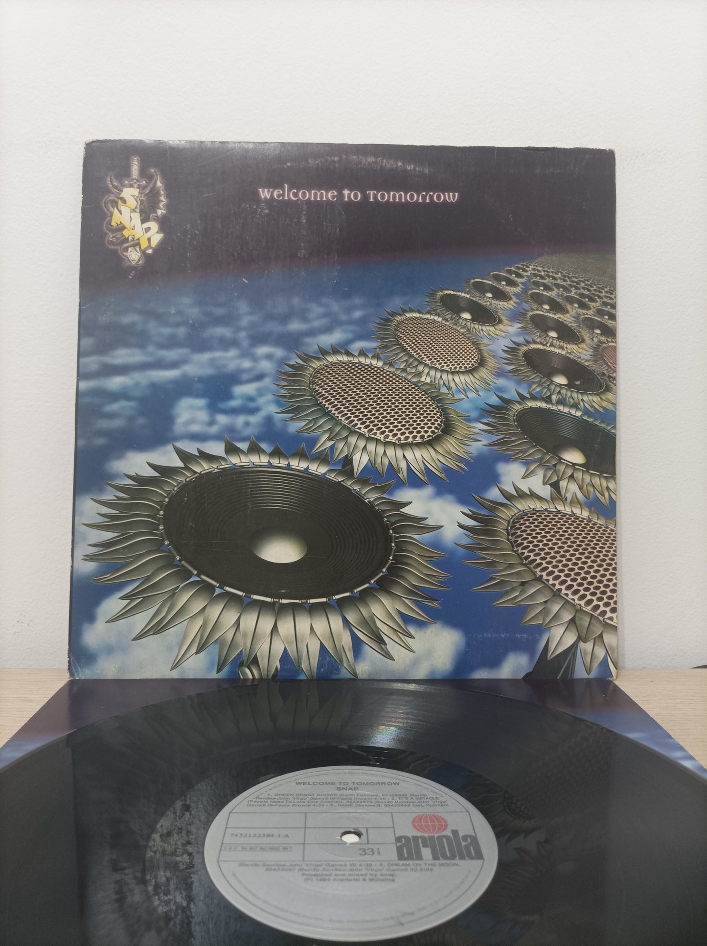 Lp Vinil SNAP! Welcome to Tomorrow Com encarte