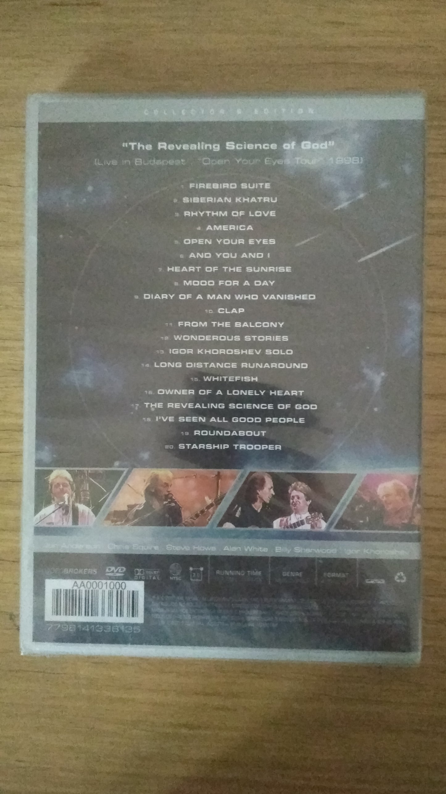 Dvd Yes Live in Budapest Lacrado