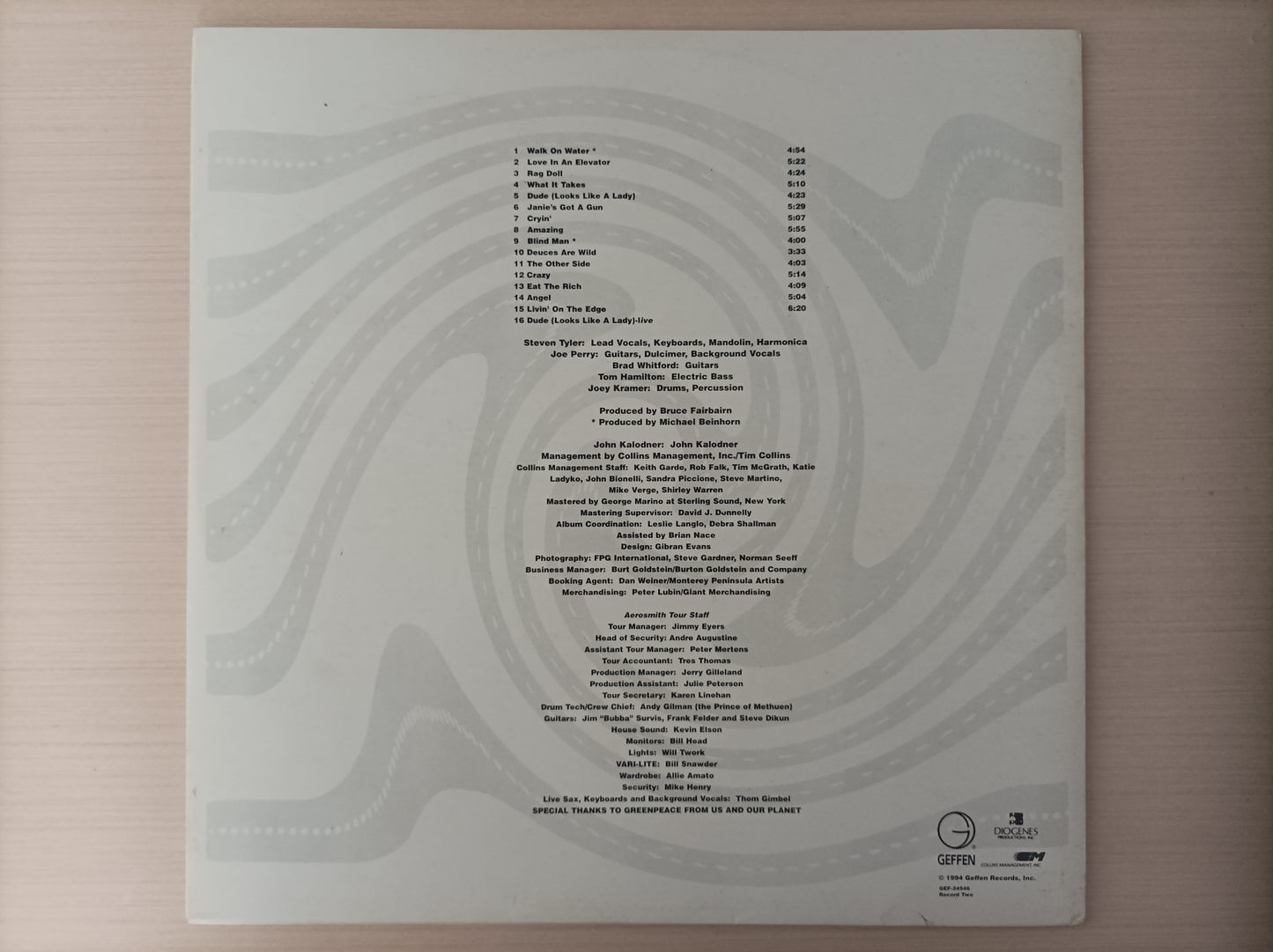 Lp Vinil Aerosmith Big Ones Duplo Com encartes