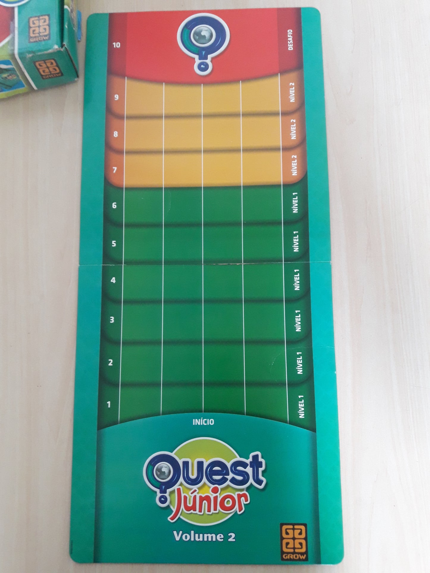 Jogo Tabuleiro Quest Júnior Vol. 2