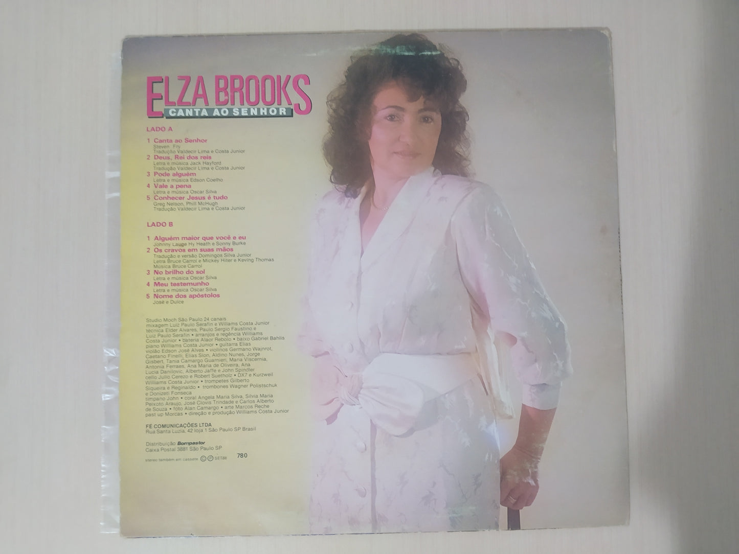 Lp Vinil Elza Brooks Canta Ao Senhor