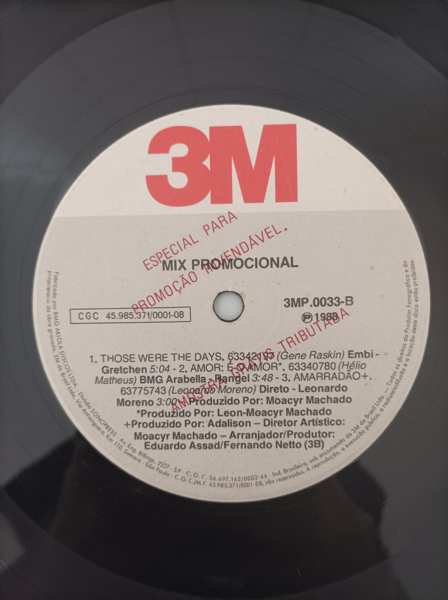 Lp Vinil Mix Promocional Sem você / Pra te esquecer não dá