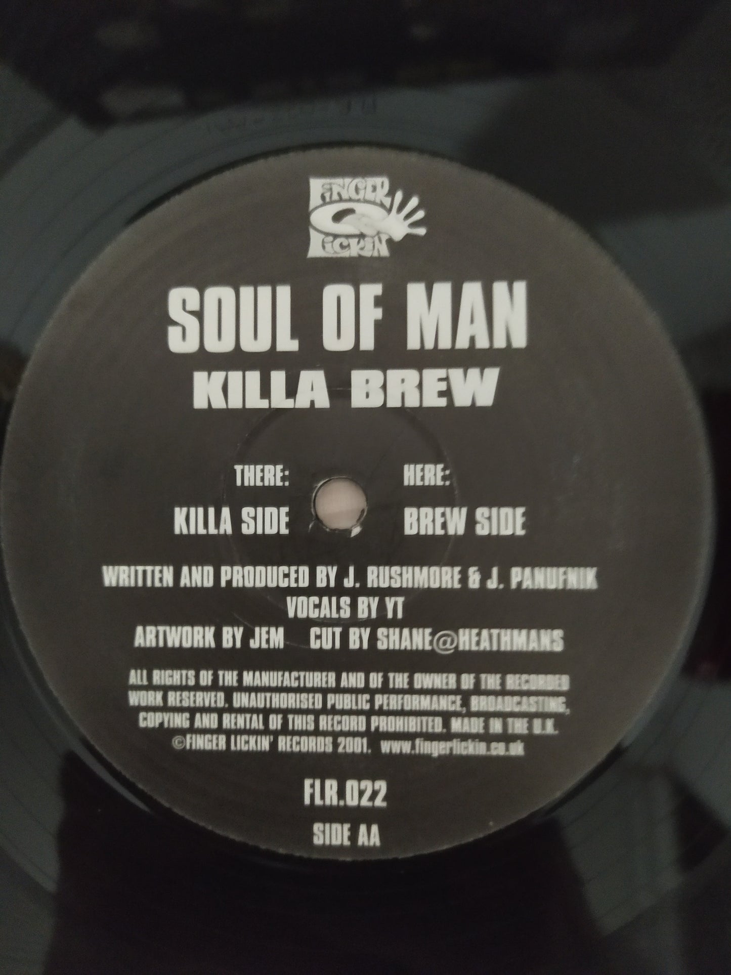 Lp Vinil Soul Of Man Killa Brew