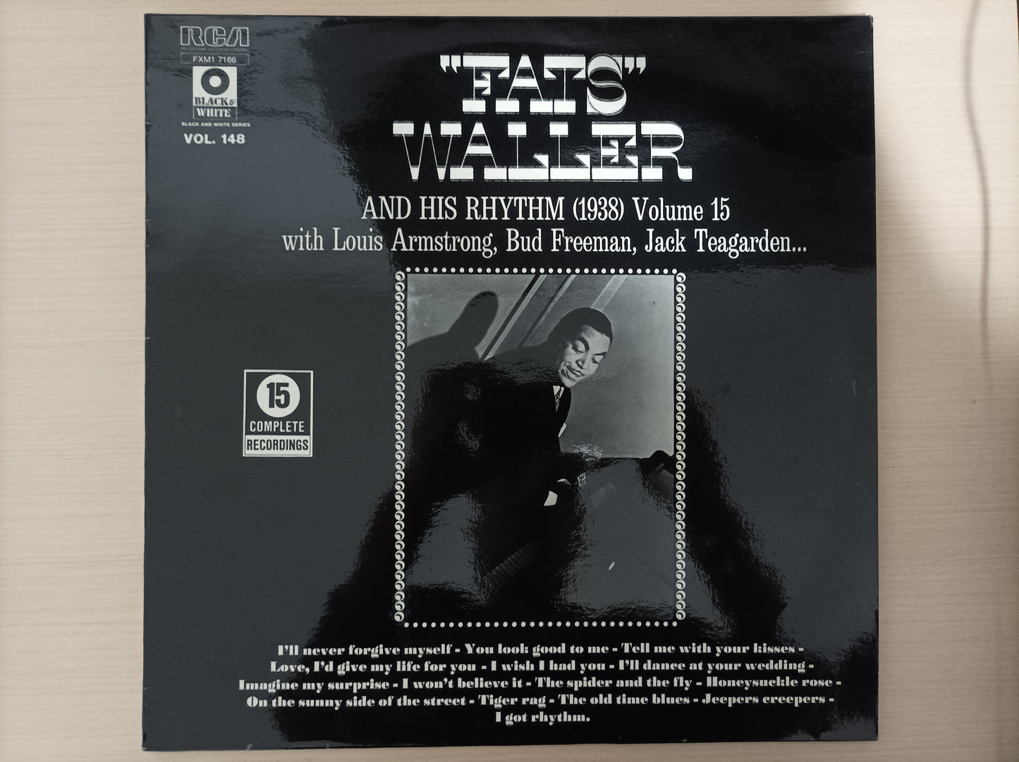 Lp Vinil Fats Waller And His Rhythm Vol. 15 Importado