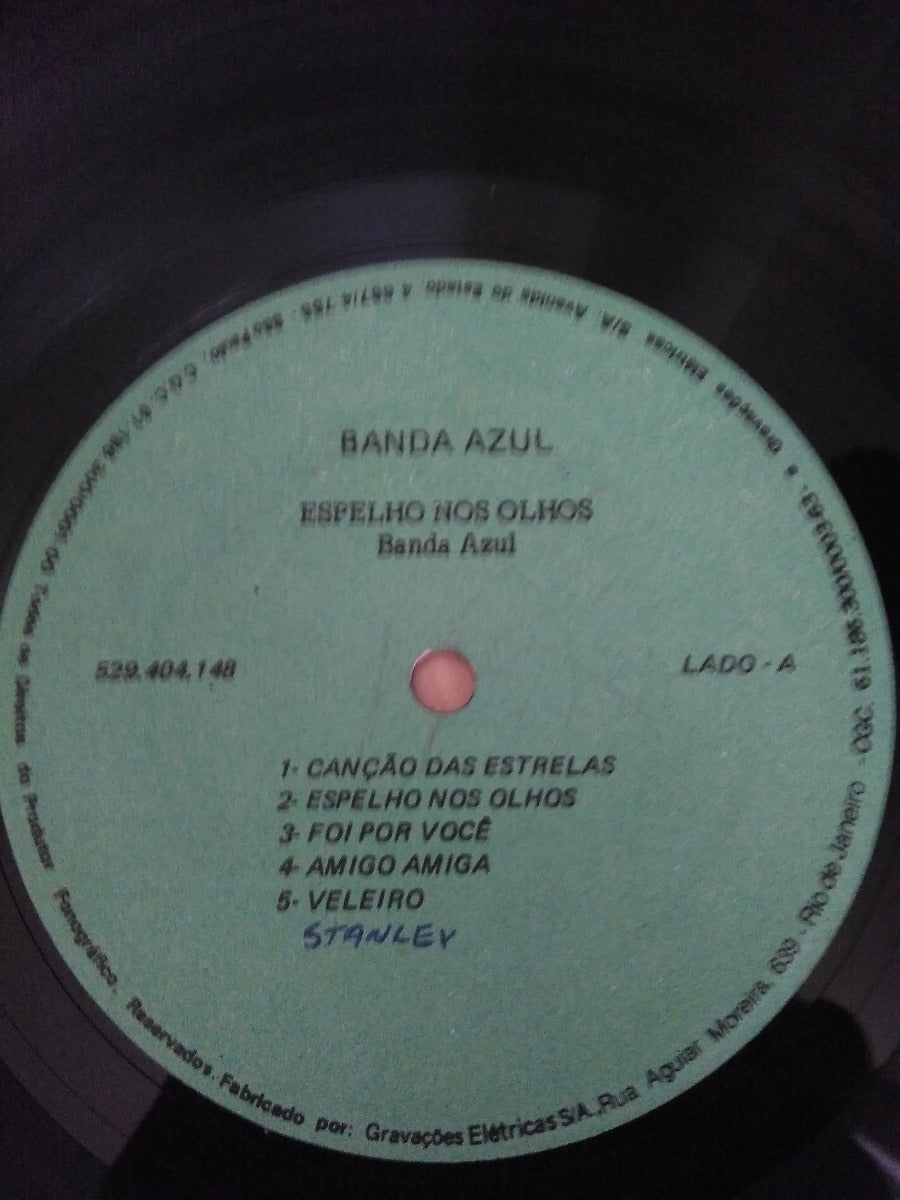 Lp Vinil Banda Azul Espelho Nos Olhos