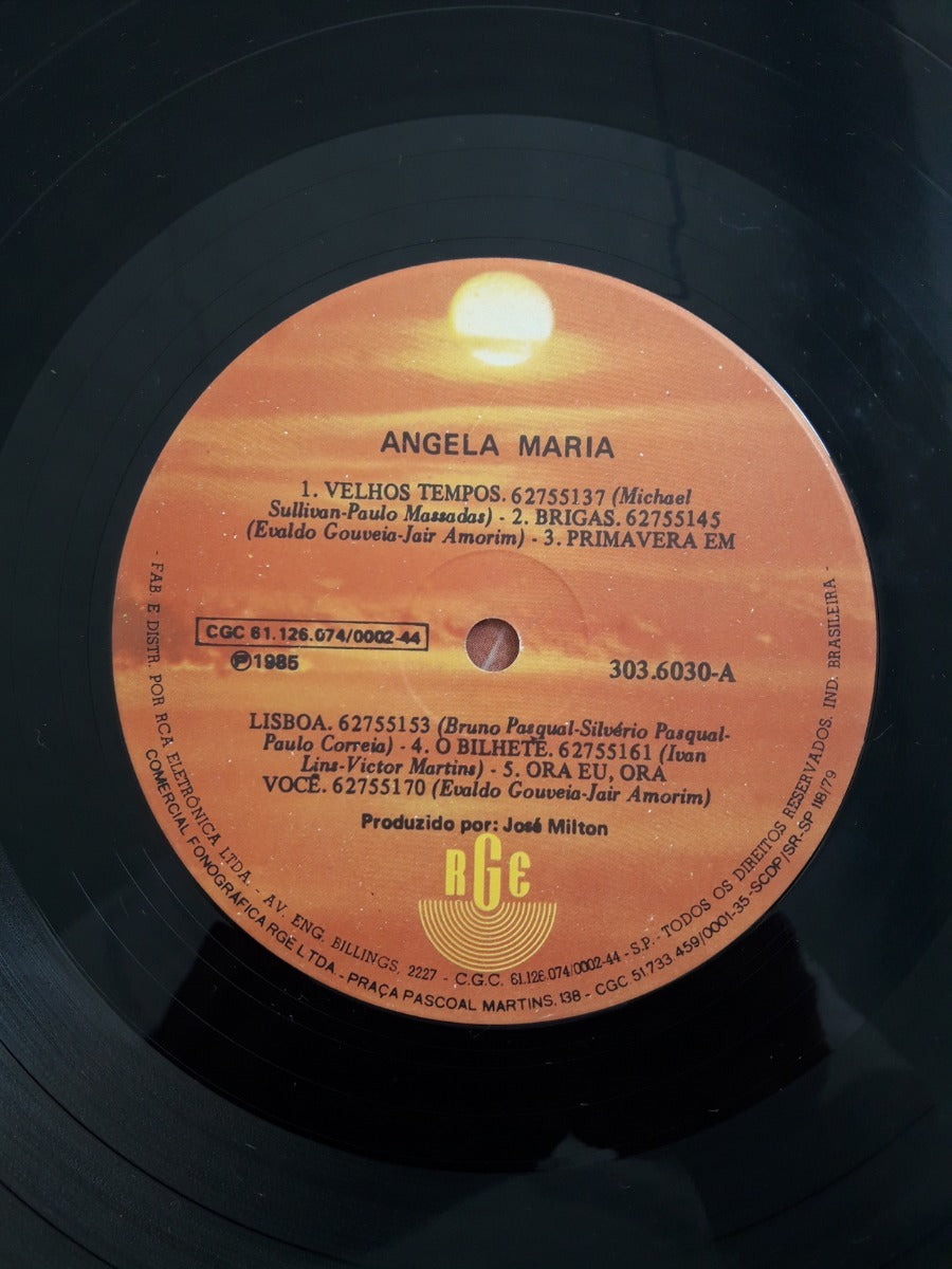 Lp Vinil Angela Maria