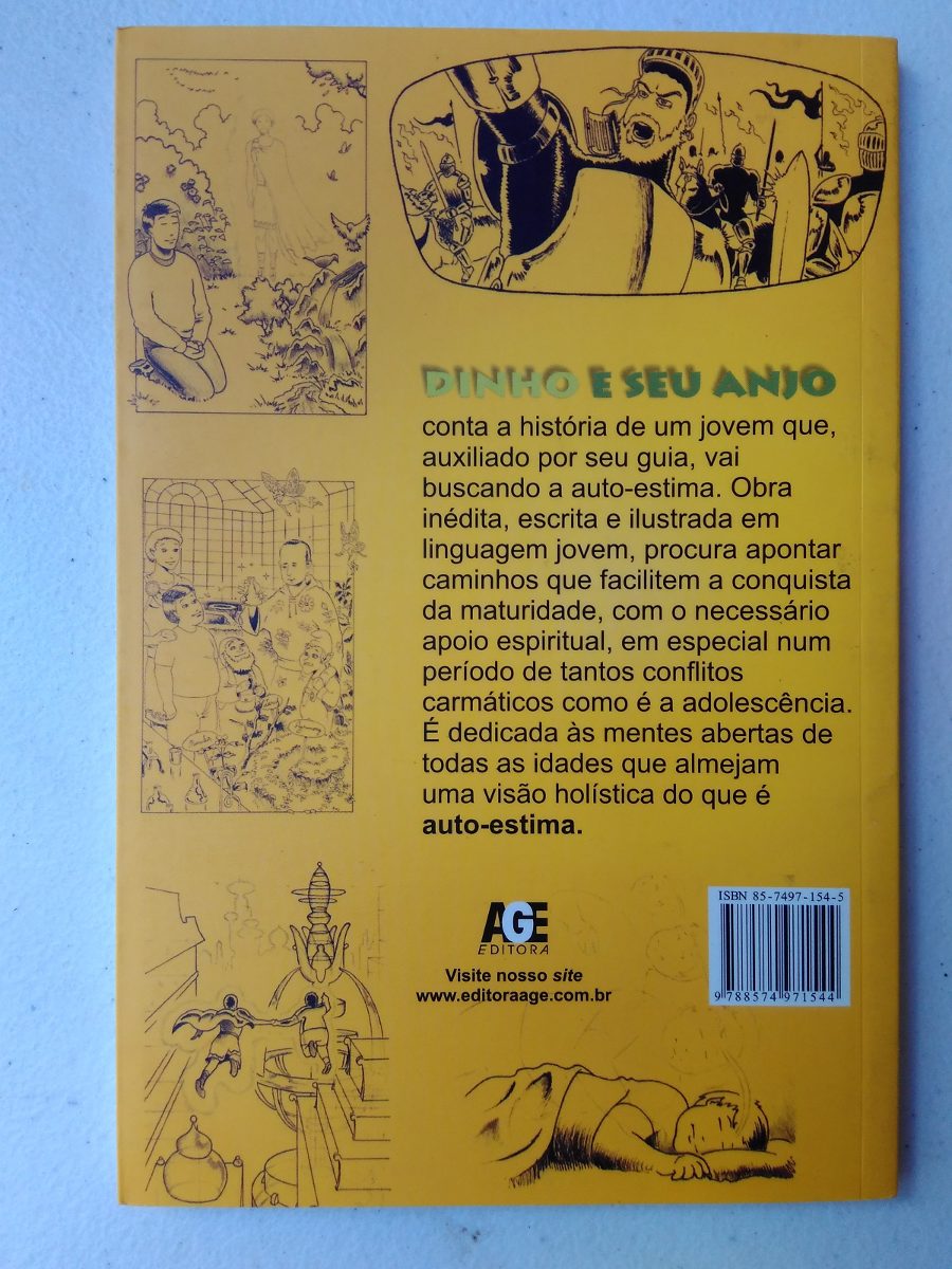 Livro Dinho E Seu Anjo - Gaio Fontella