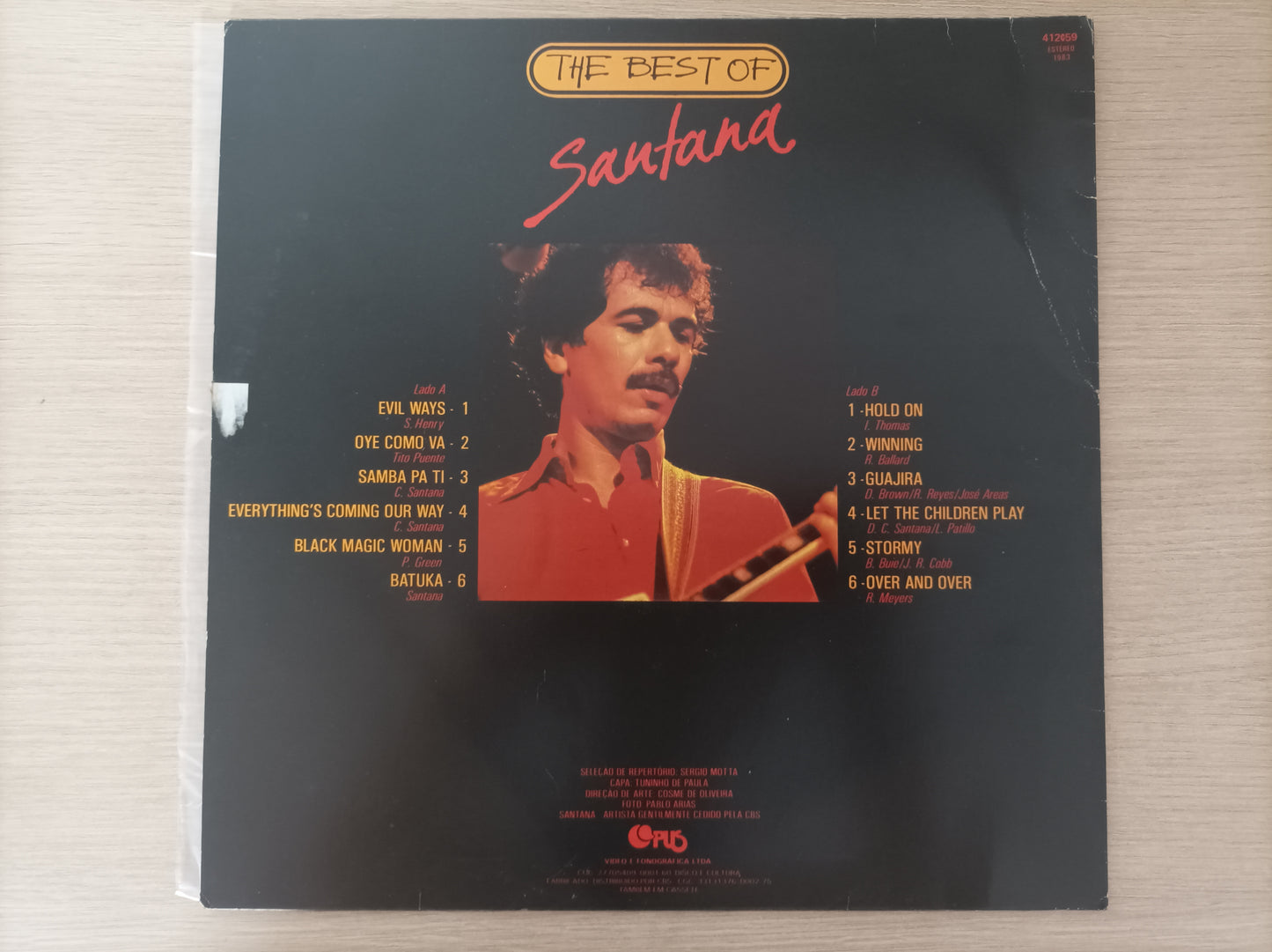 Lp Vinil Santana The best of
