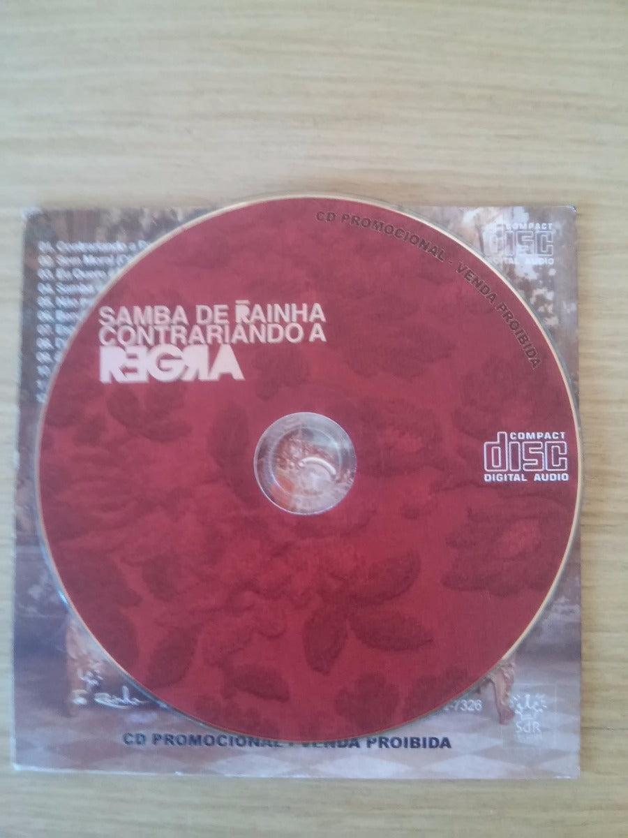 Cd Samba De Rainha Contrariando A Regra
