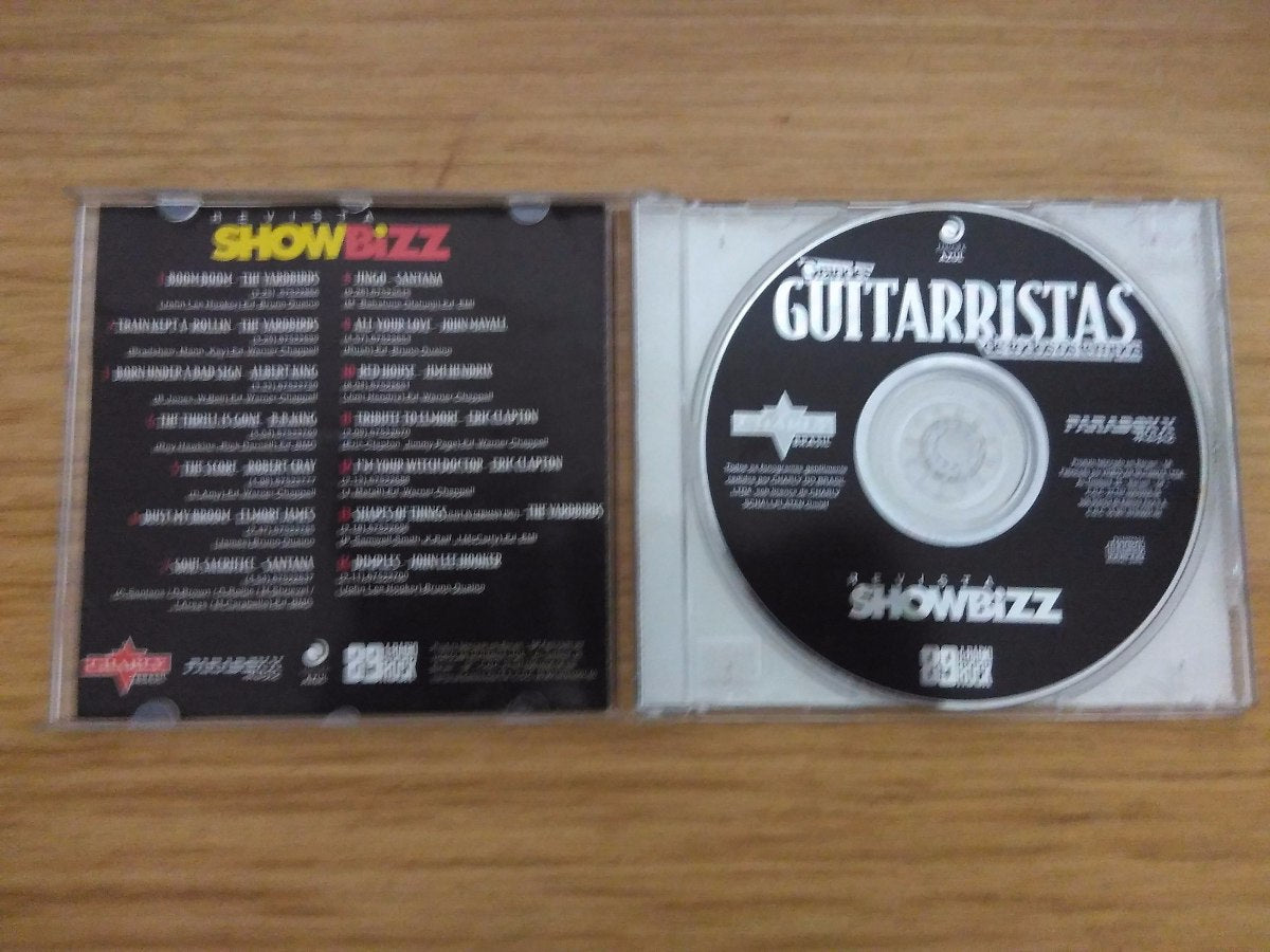 Cd Grandes Guitarristas De Todos Os Tempos