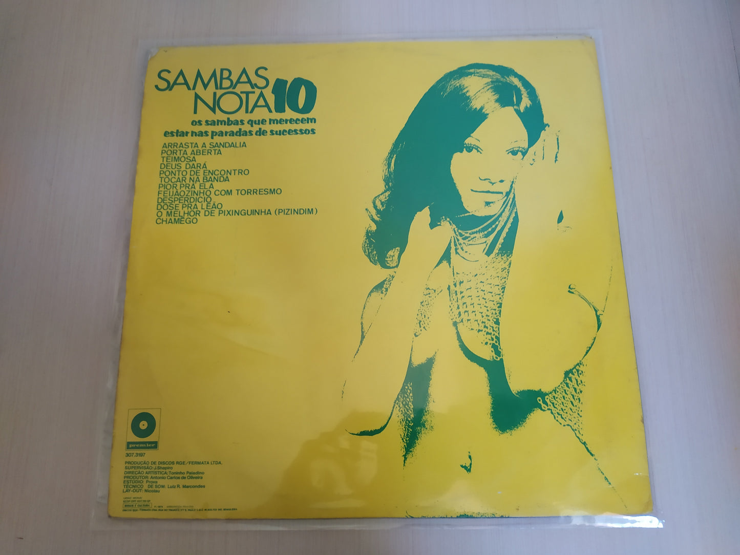 Lp Vinil Sambas Nota 10