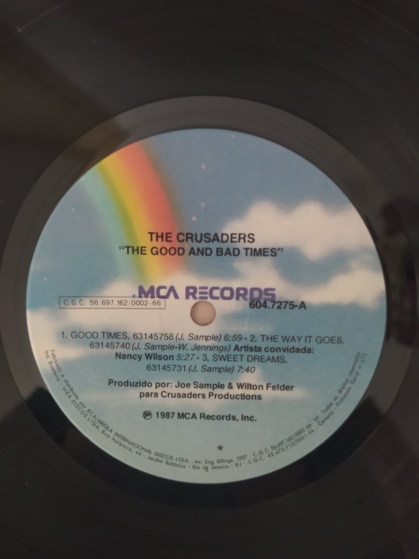Lp Vinil Crusaders The Good And Bad Times