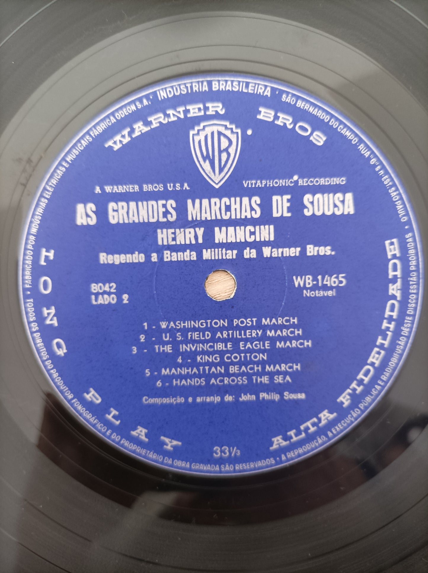 Lp Vinil Henry Mancini Sousa's greatest marches