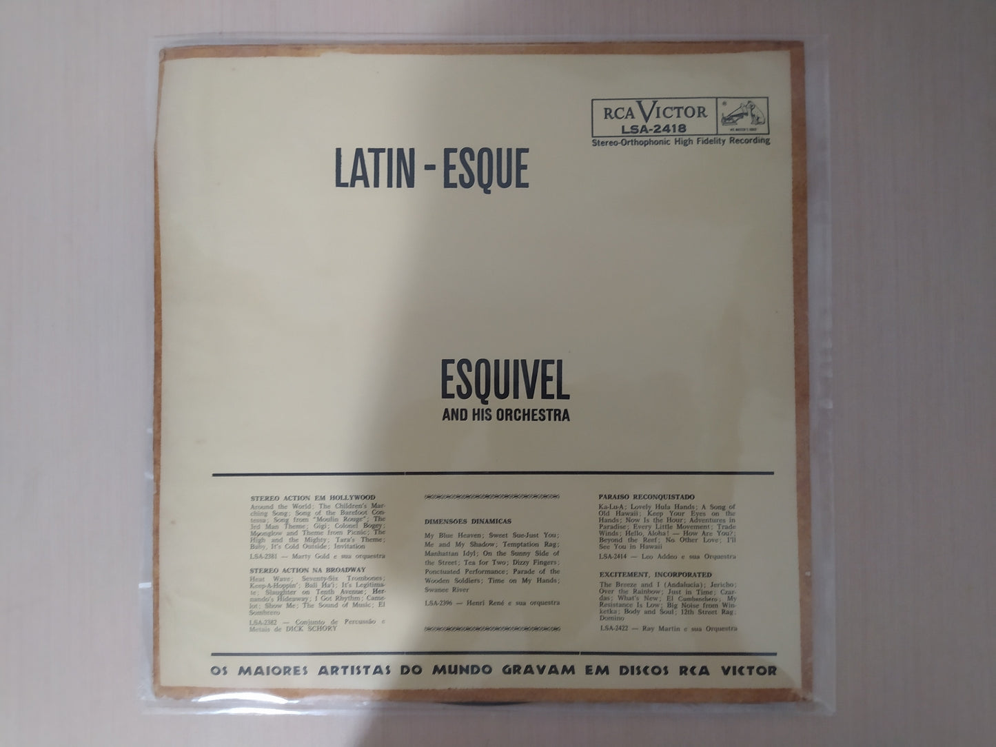 Lp Vinil Latin Esque Esquivel
