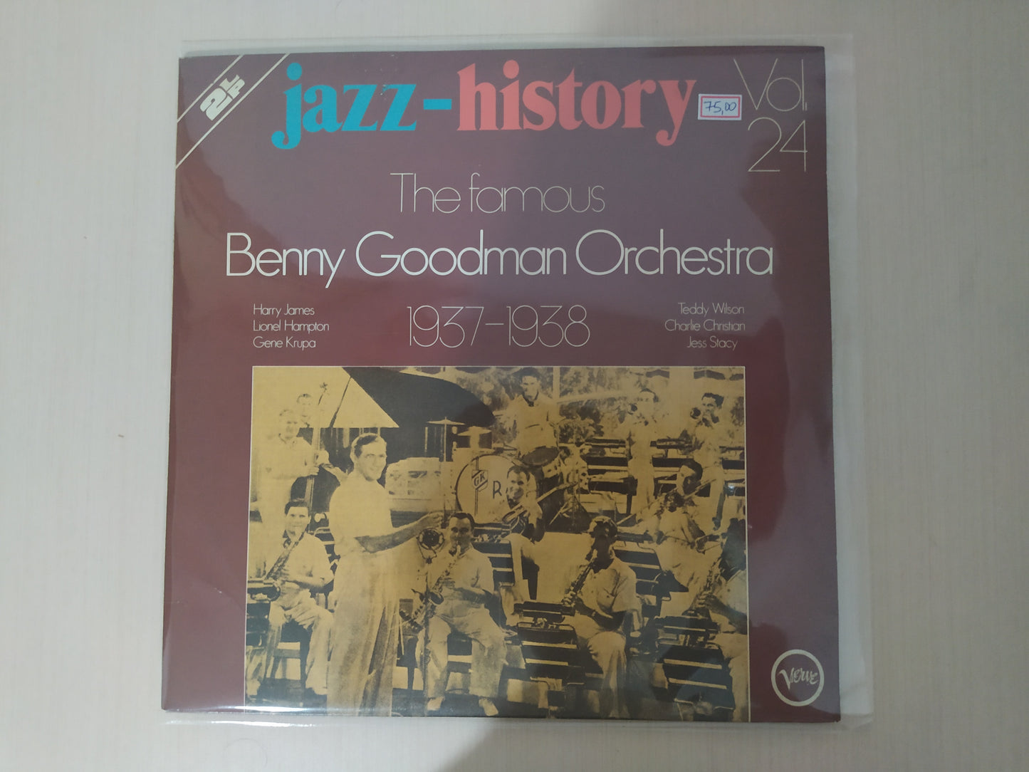 Lp Vinil Benny Goodman Orchestra Jazz History Vol. 24