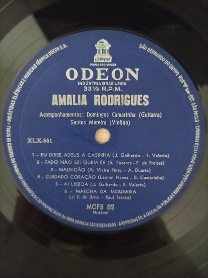 Lp Vinil Amália Rodrigues 1960