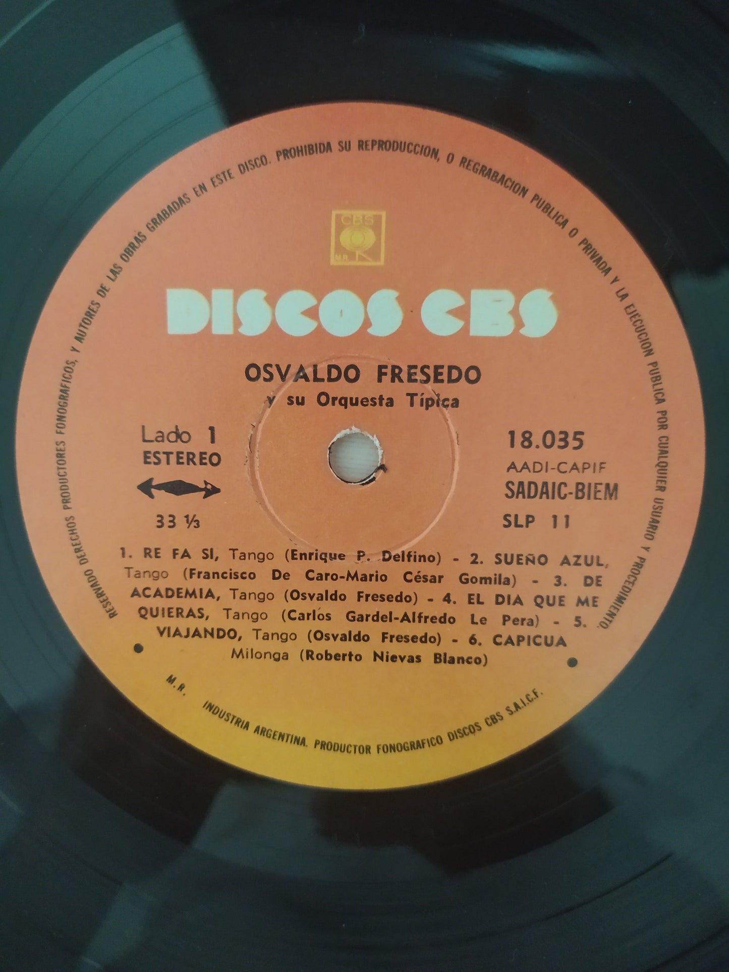 Lp Vinil Fresedo En Estereo Importado