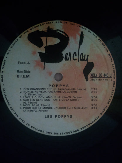 Lp Vinil Les Poppys 1971 Importado