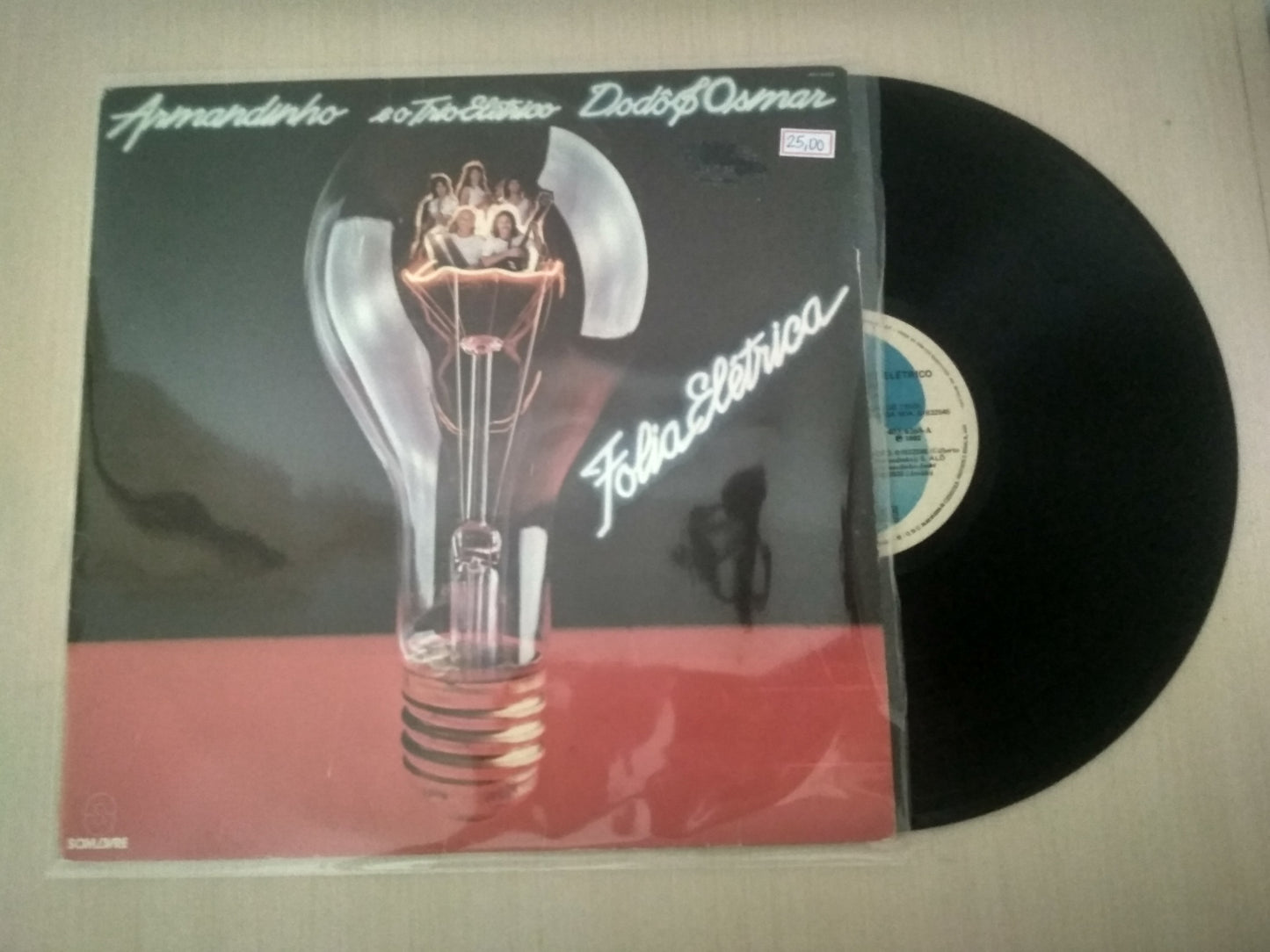 Lp Vinil Armandinho E O Trio Elétrico Folia Elétrica