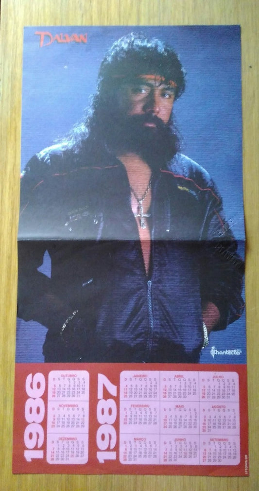 Poster Dalvan Calendário 1986 / 1987