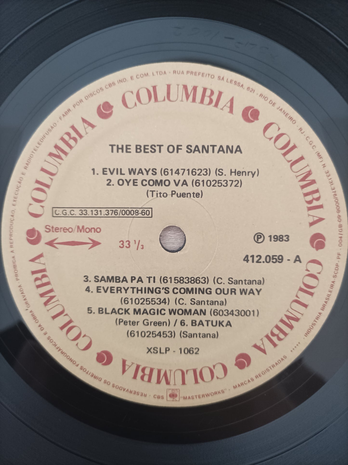 Lp Vinil Santana The best of