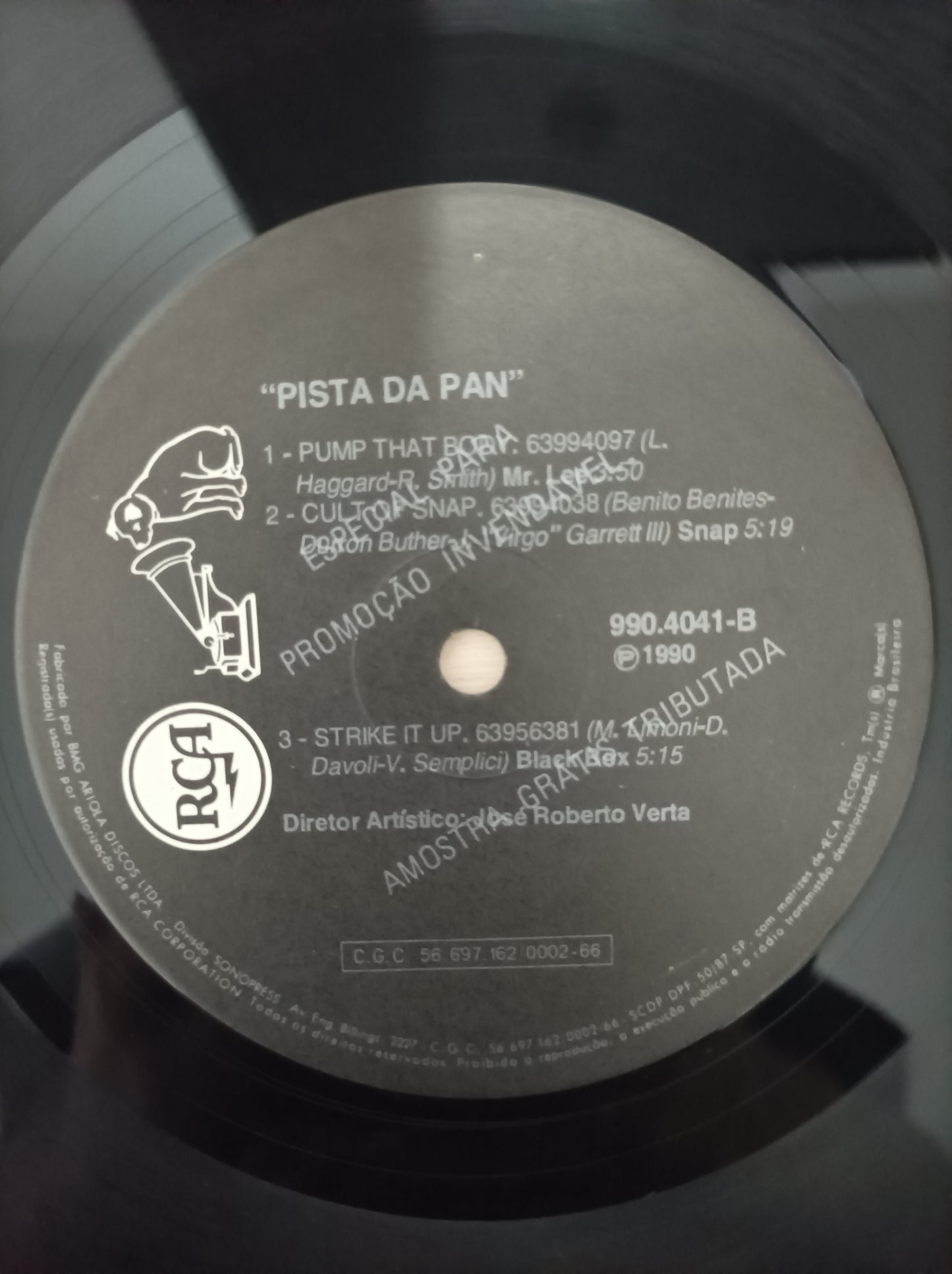 Lp Vinil Pista da Pan