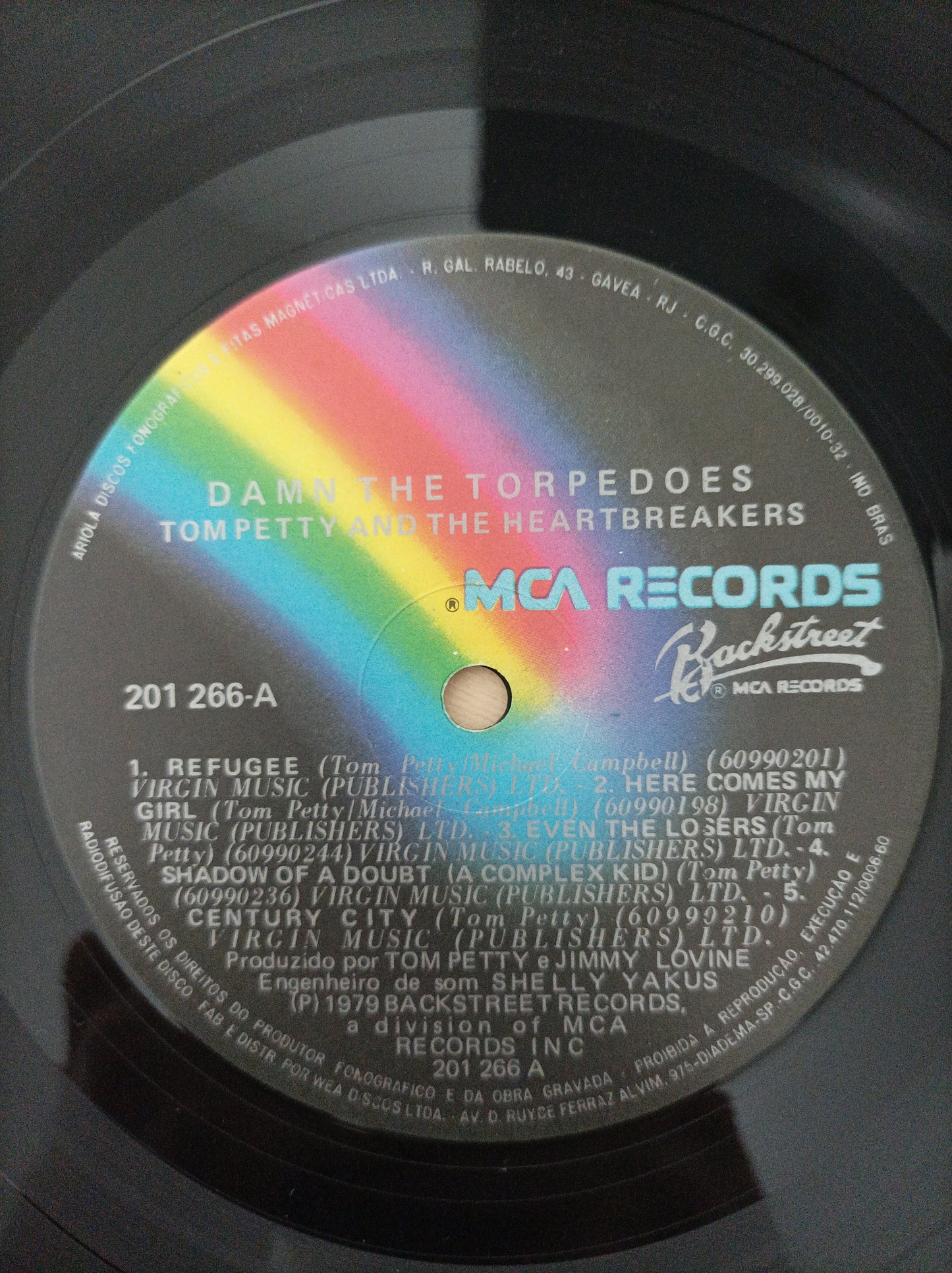 Lp Vinil Tom Petty Damn the Torpedoes Com encarte