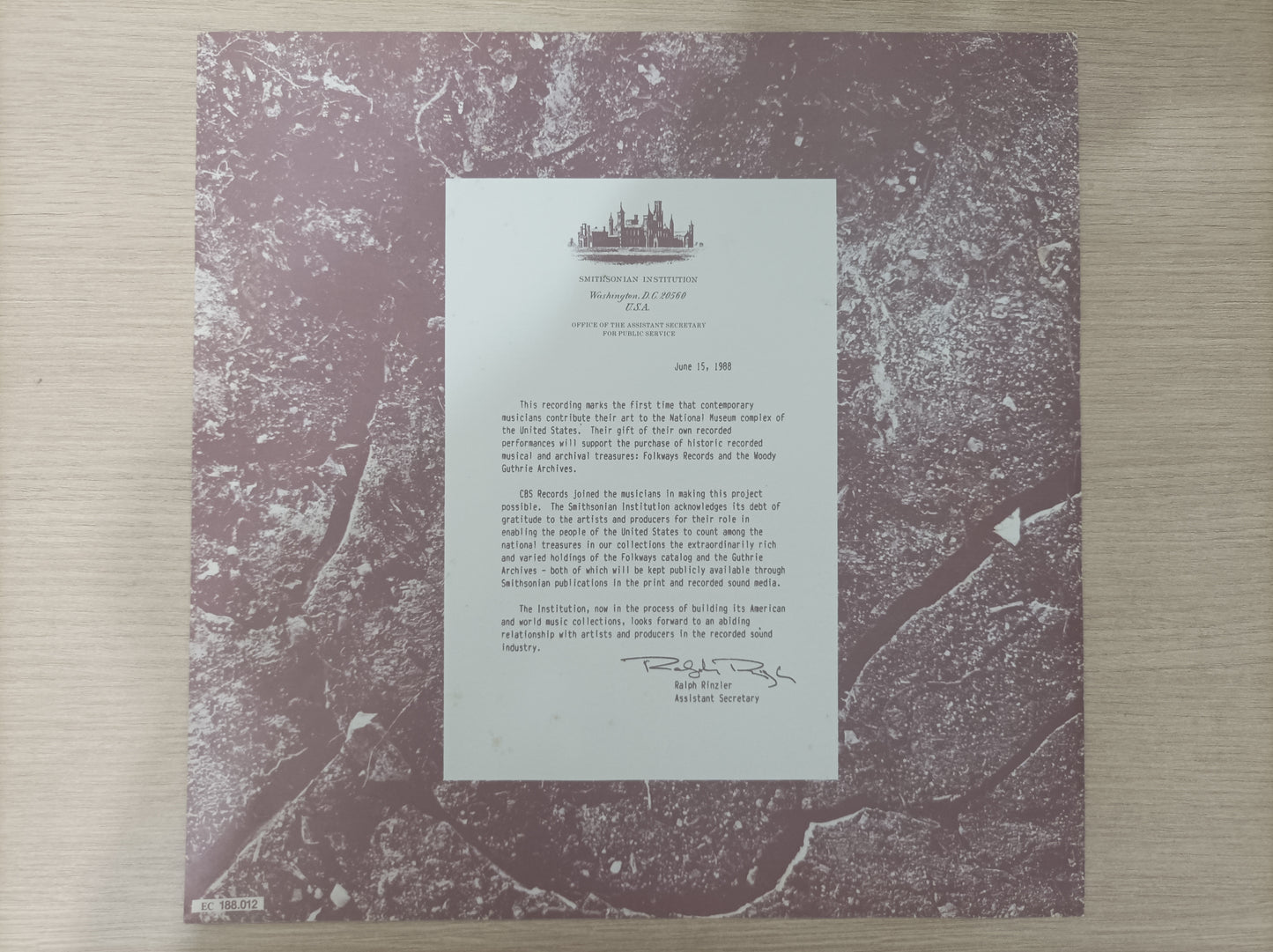 Lp Vinil Folkways A Vision Shared Com encarte