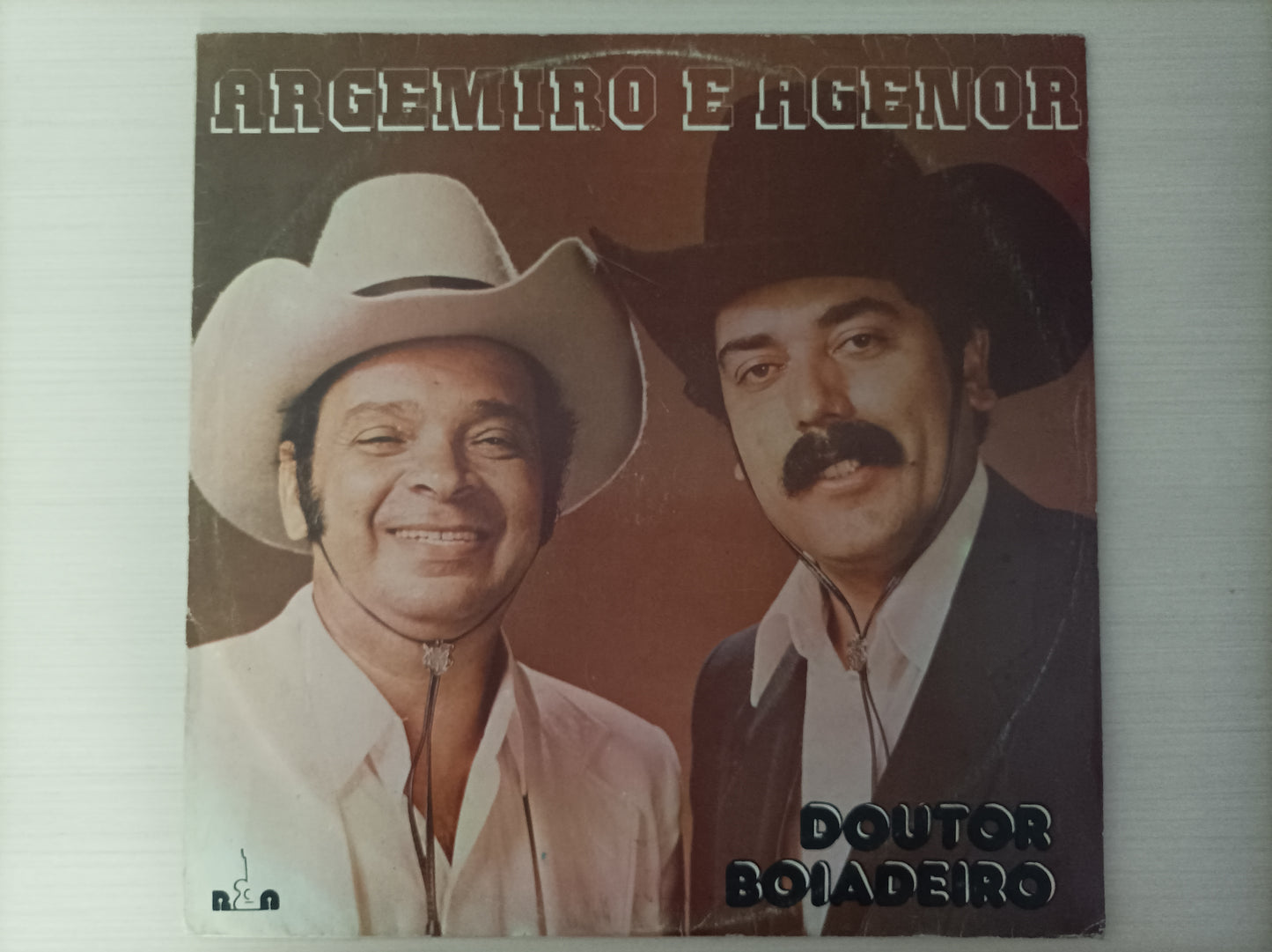 Lp Vinil Argemiro & Agenor Doutor Boiadeiro