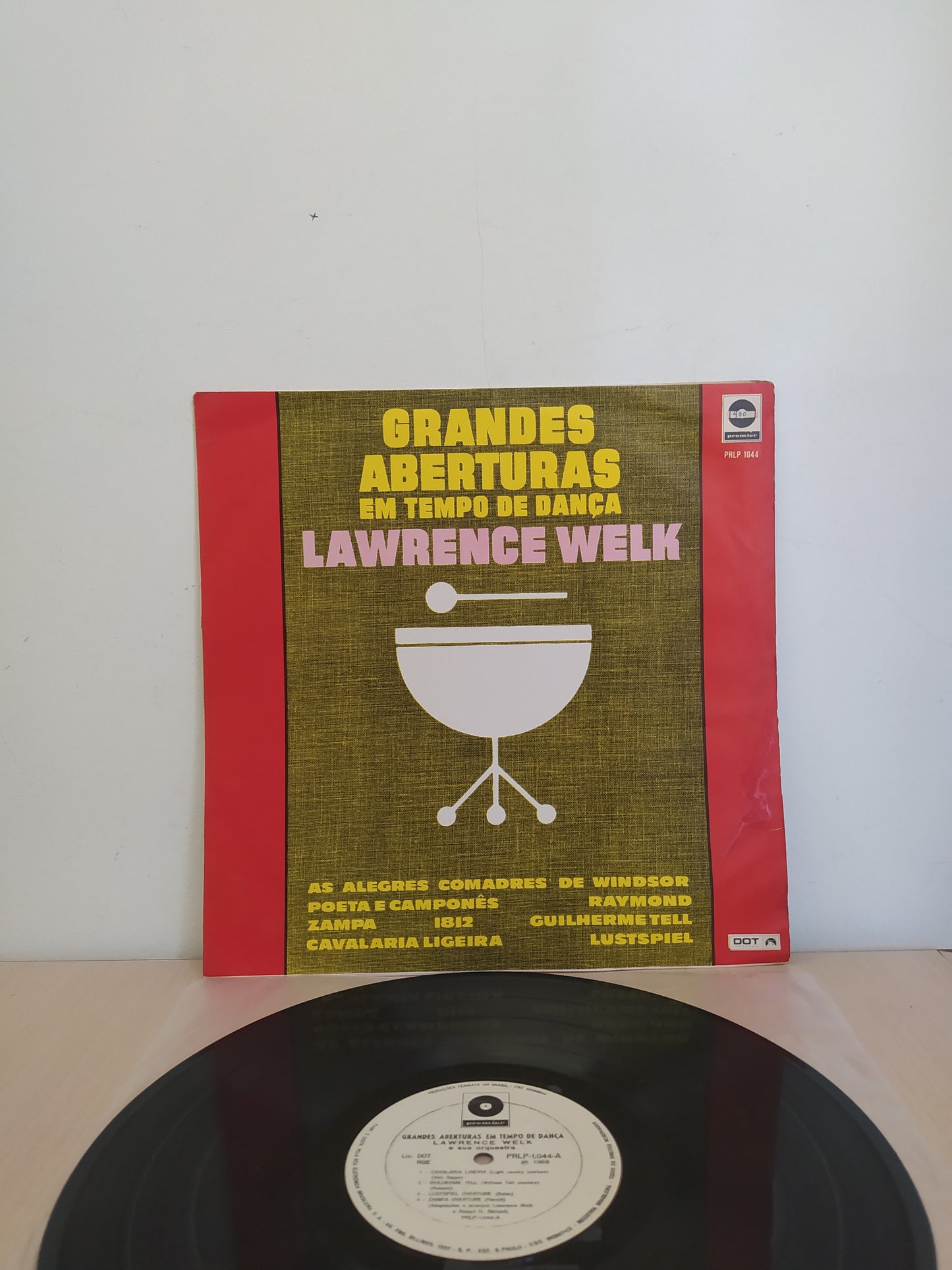 Lp Vinil Lawrence Welk Grandes Aberturas Em Tempo De Dança