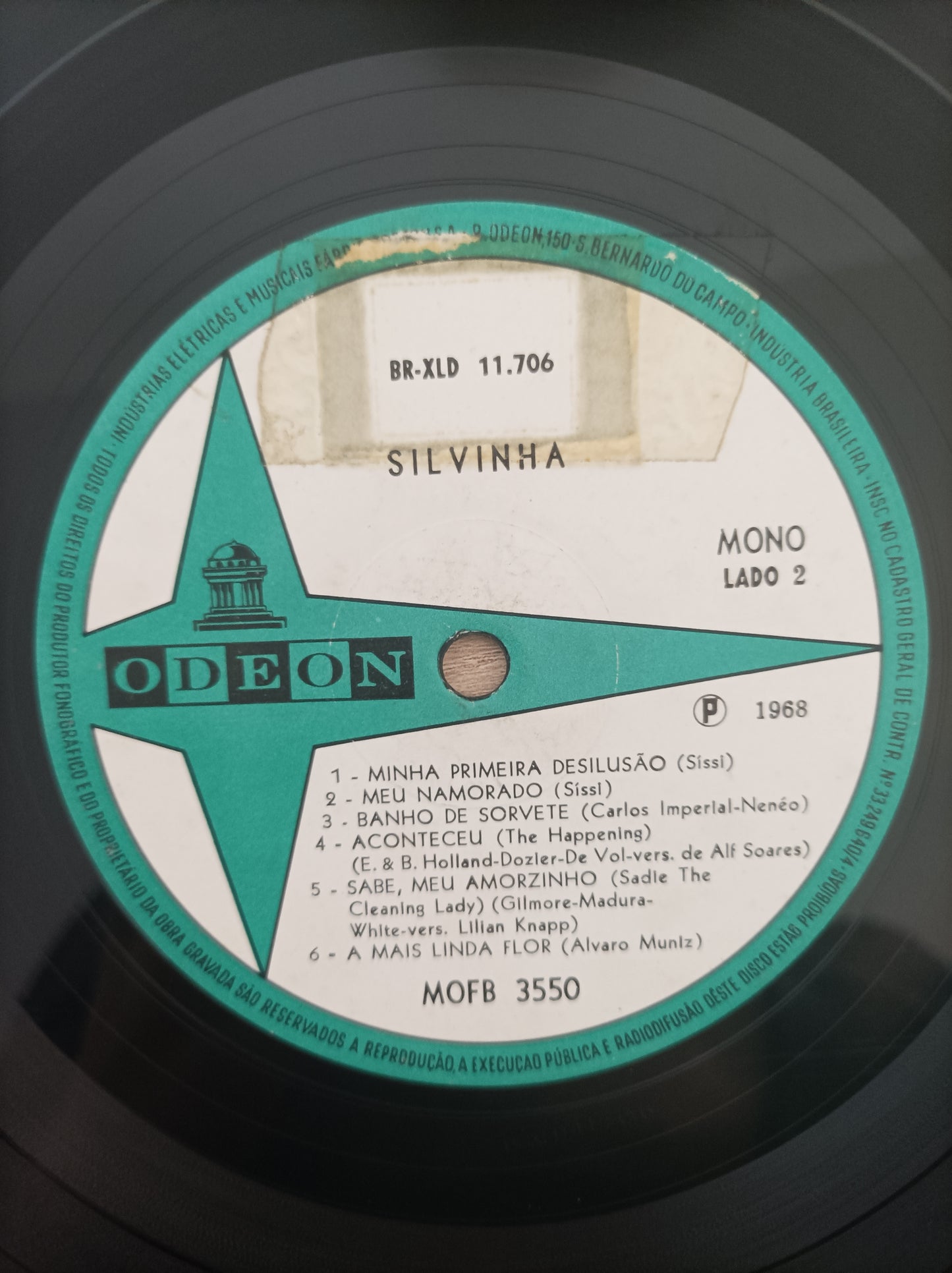 Lp Vinil Silvinha 1968