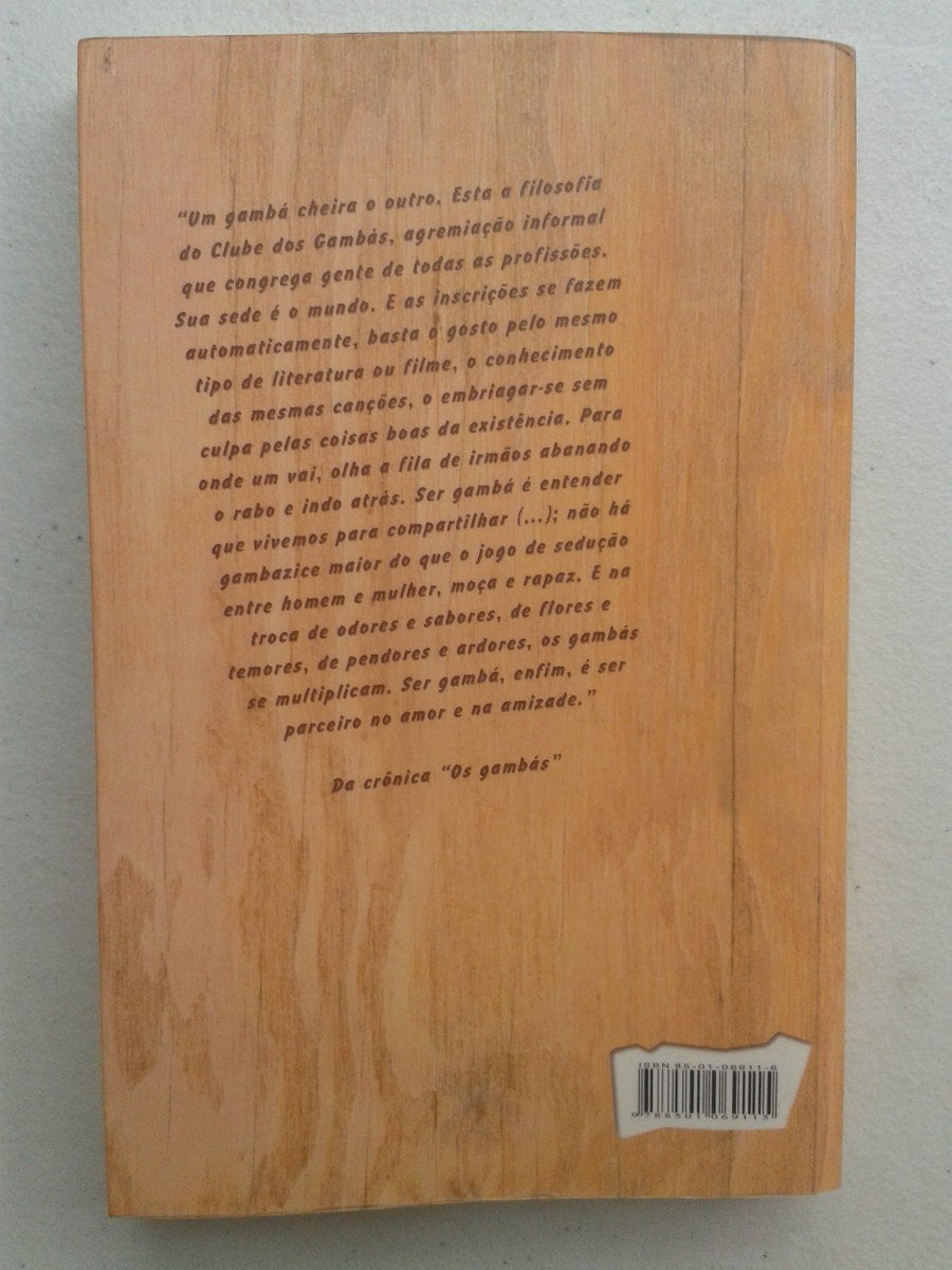 Livro Clube Dos Gambás