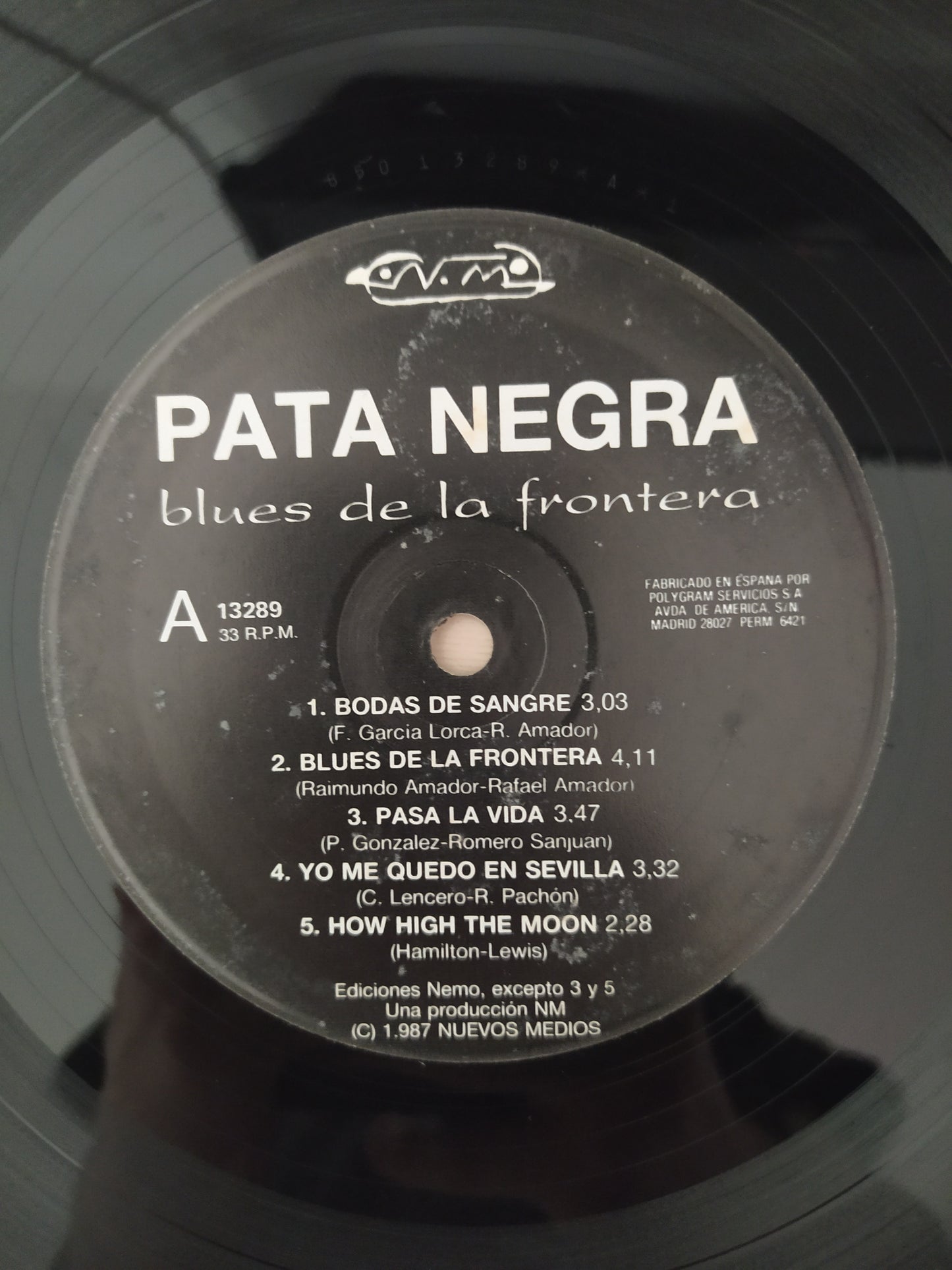 Lp Vinil Pata Negra Blues De La Frontera Importado