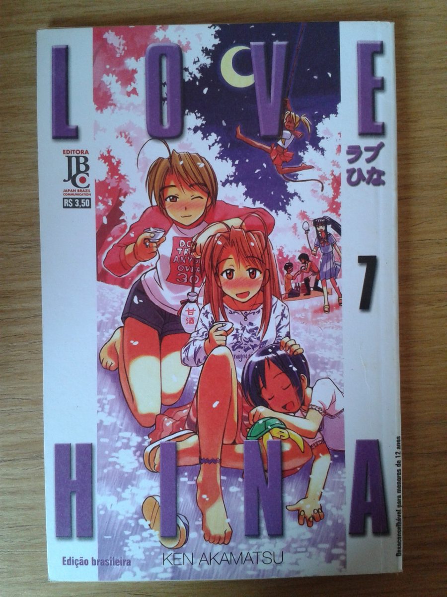 Hq Mangá Love Hina Nº 7 1ª Série