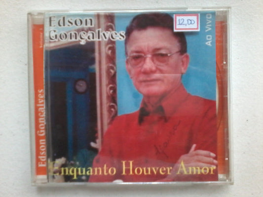 Cd Edson Gonçalves Enquanto Houver Amor Autografado