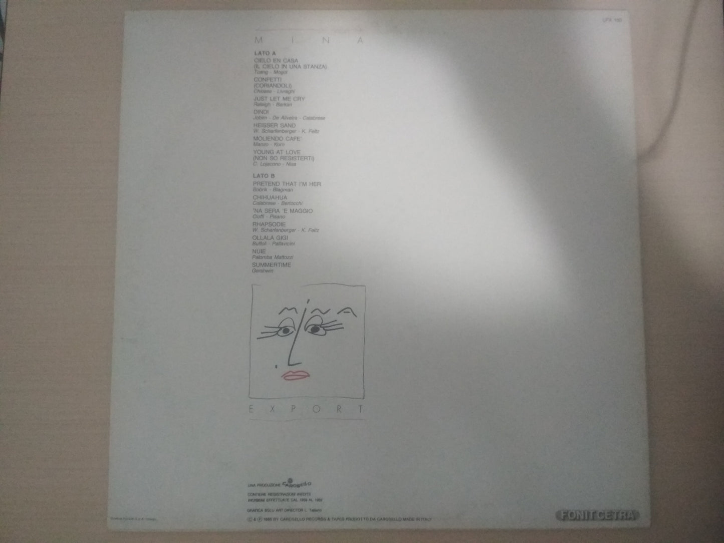 Lp Vinil Mina Export Vol. 1 Importado